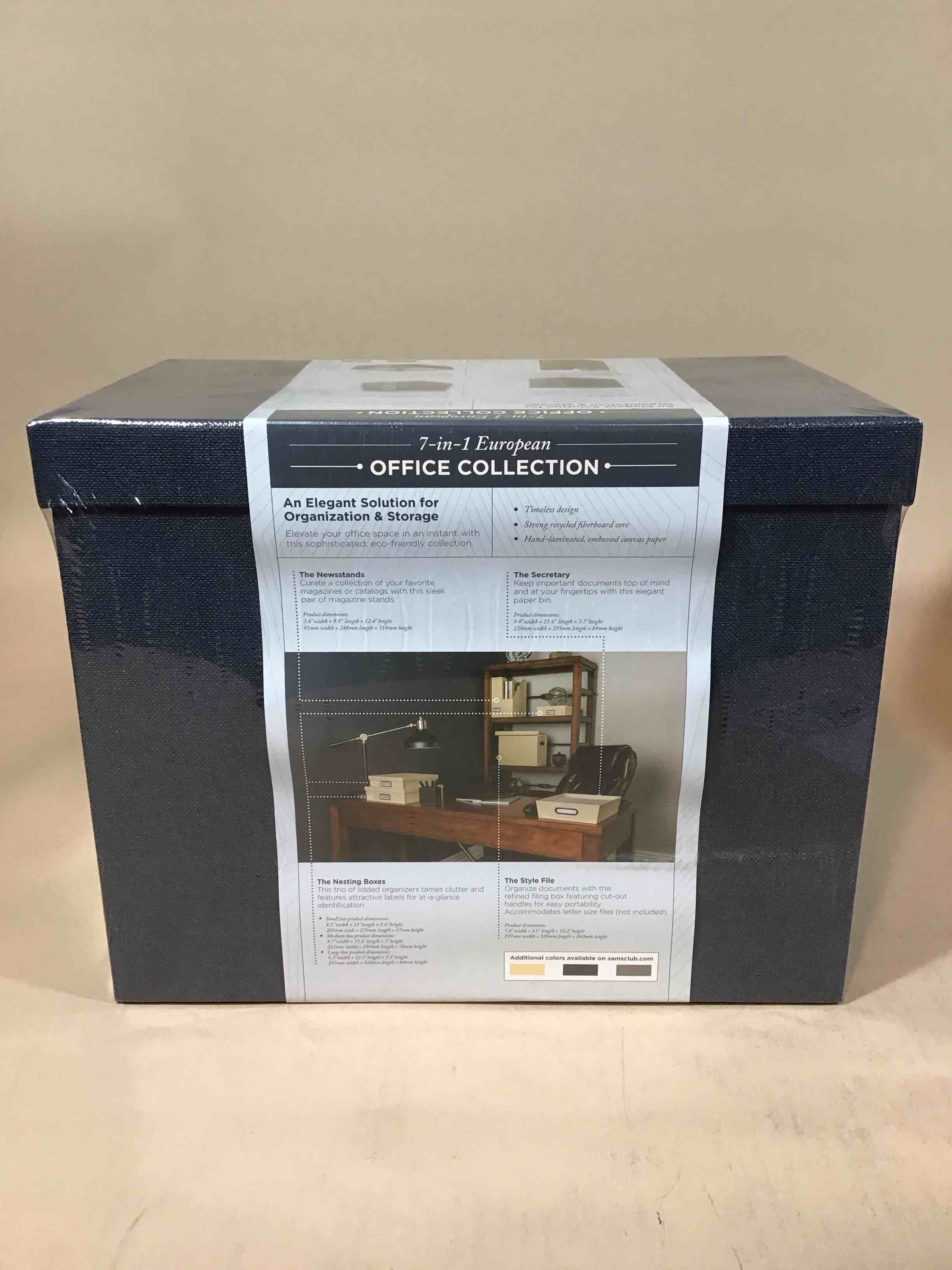 7 in 1 European Storage Office Collection