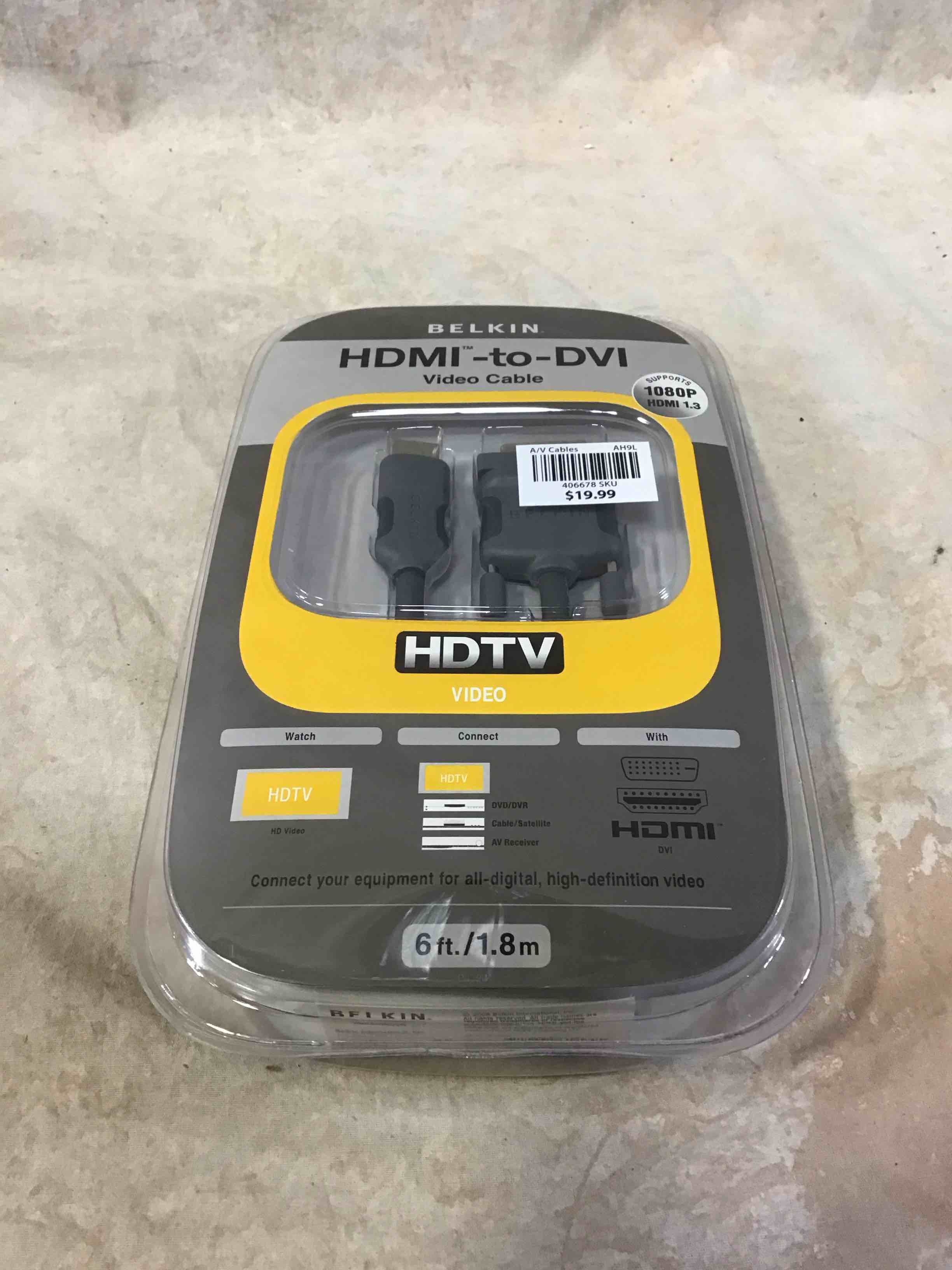 belkin hdmi to dvi-d cable