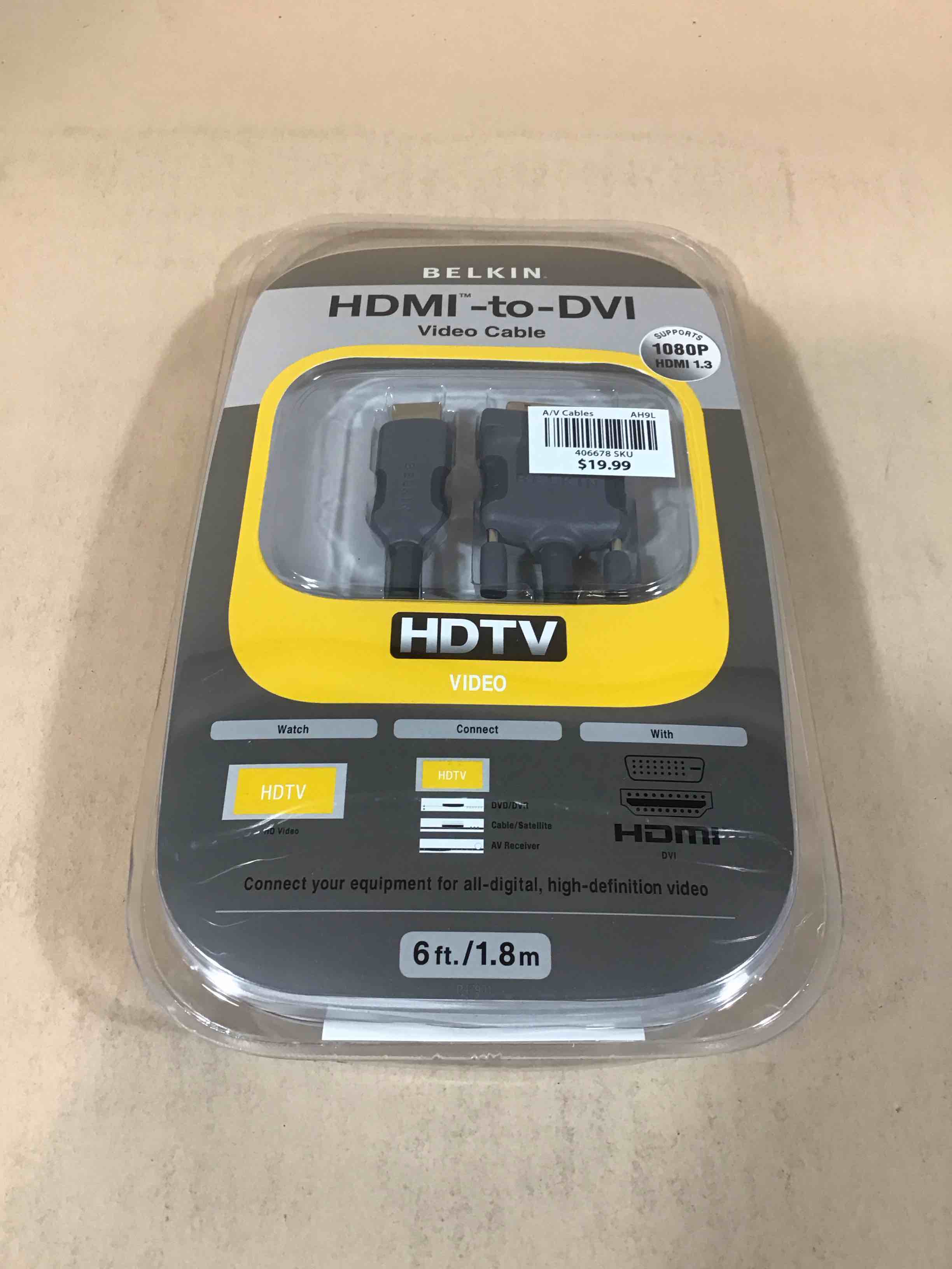 belkin hdmi to dvi-d cable