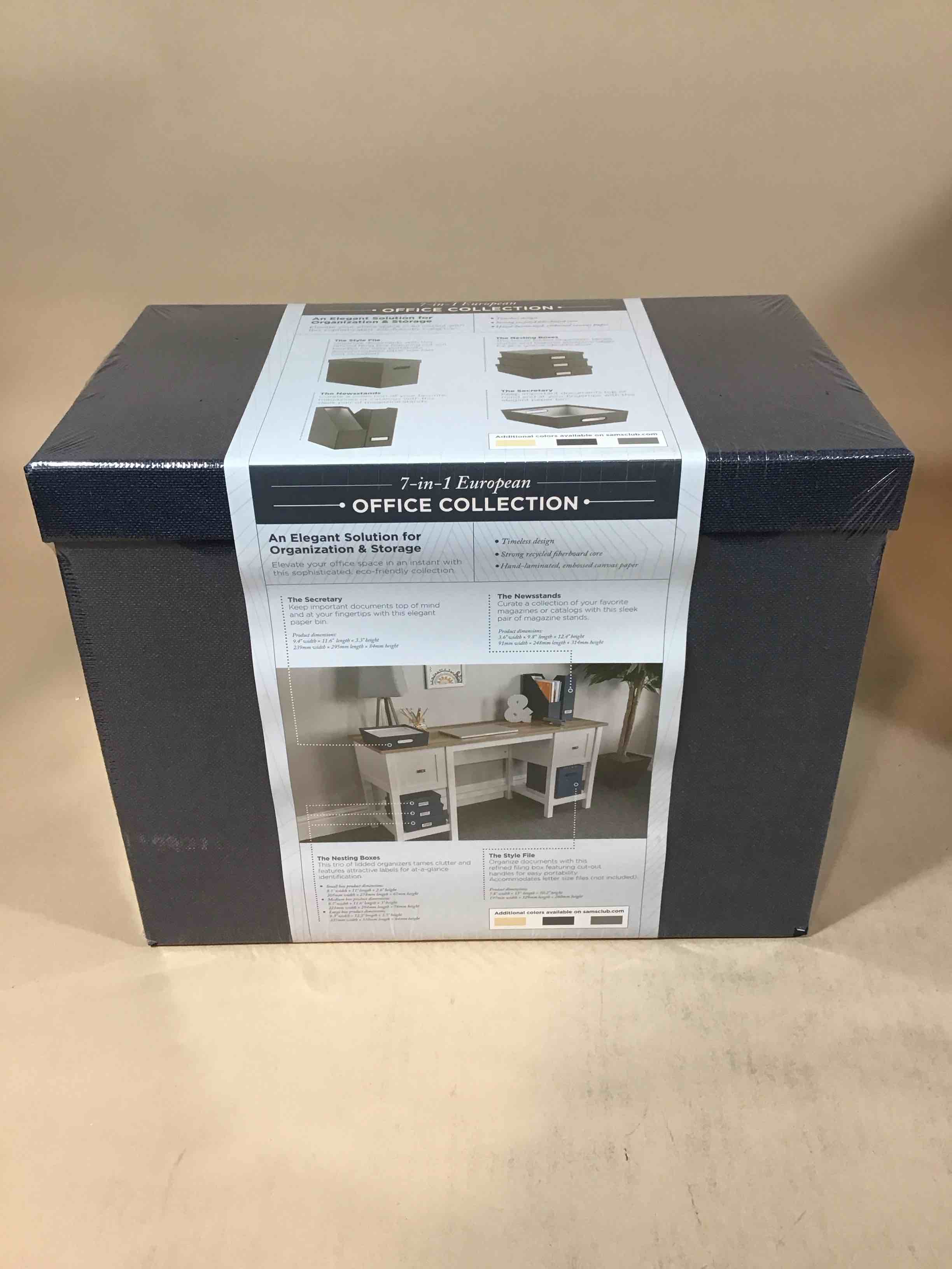 7 in 1 european storage office collection