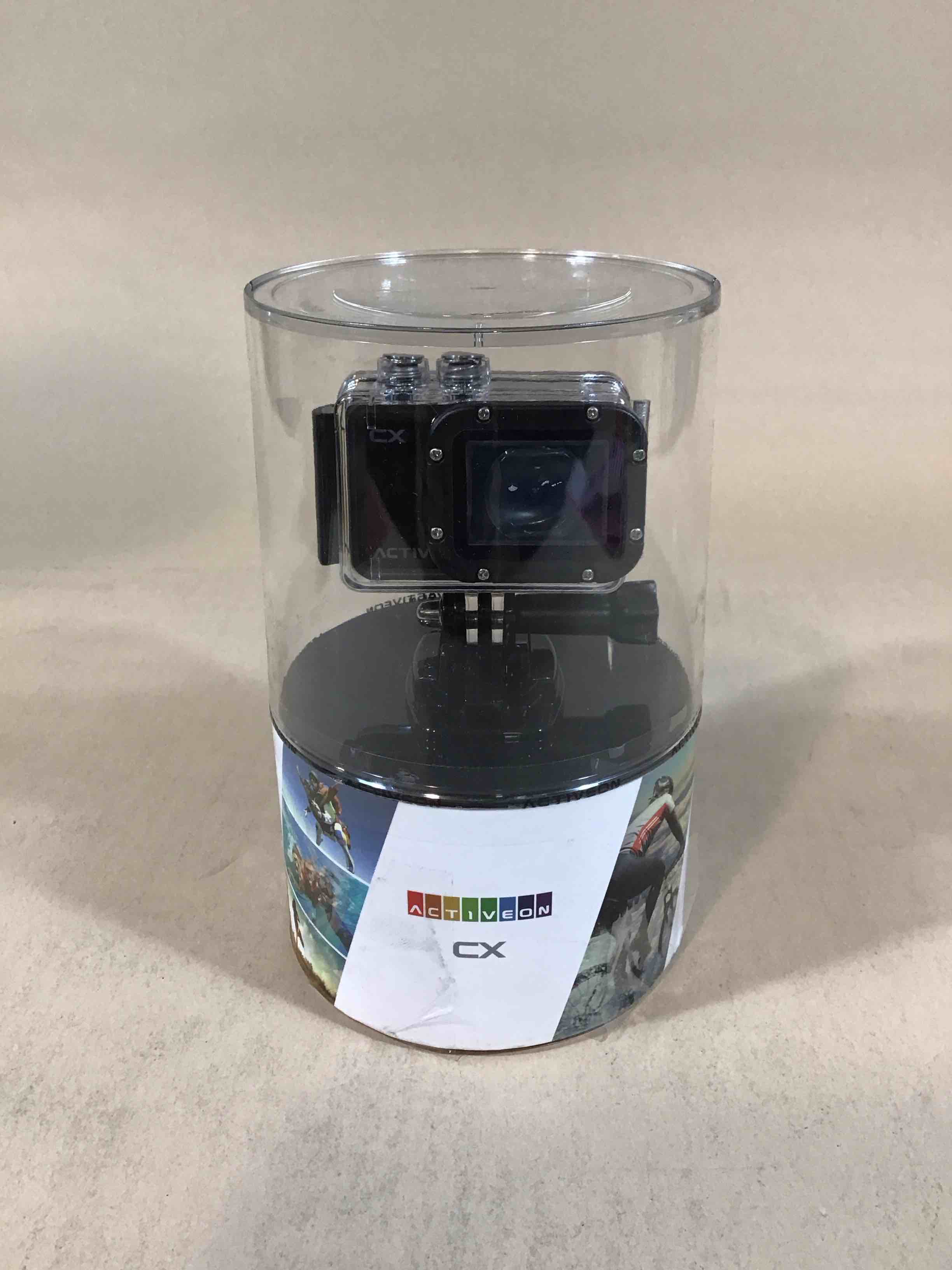 activeon cx action camera (1080p 30fps, 5mp cmos sensor) - lcd - waterproof housing -