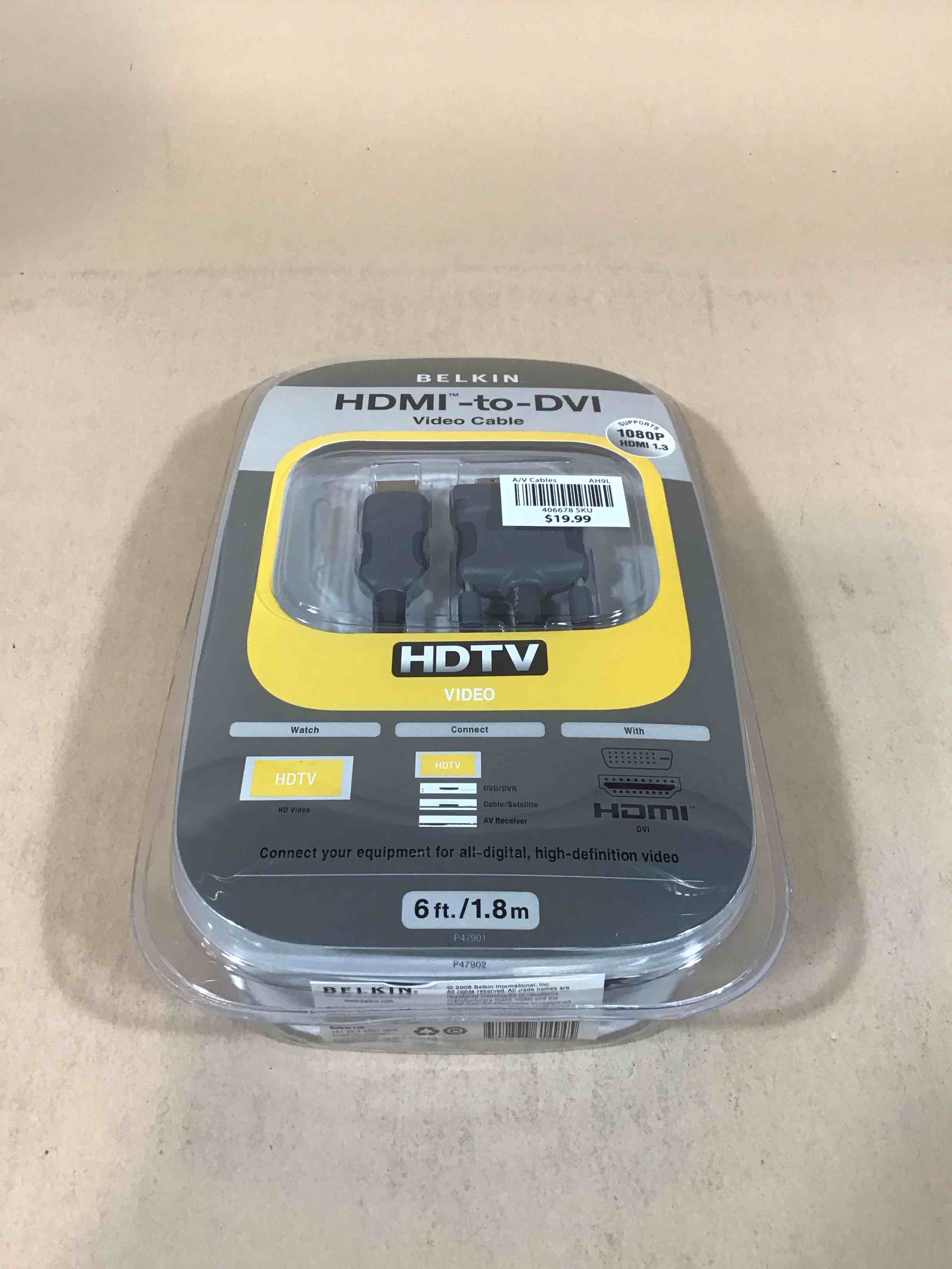 belkin hdmi to dvi-d cable