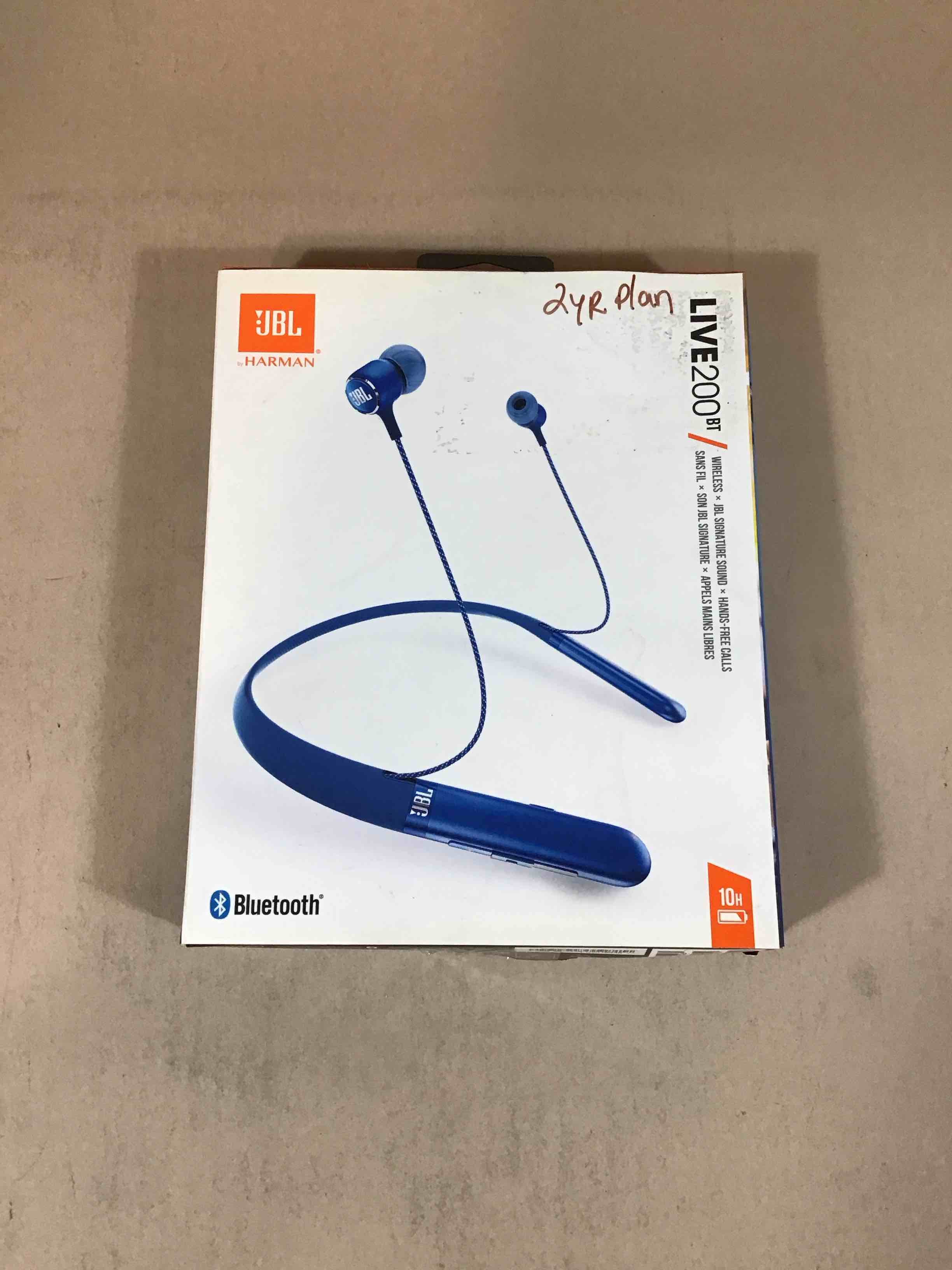 JBL LIVE 200BT Wireless In-Ear Neckband Headphones