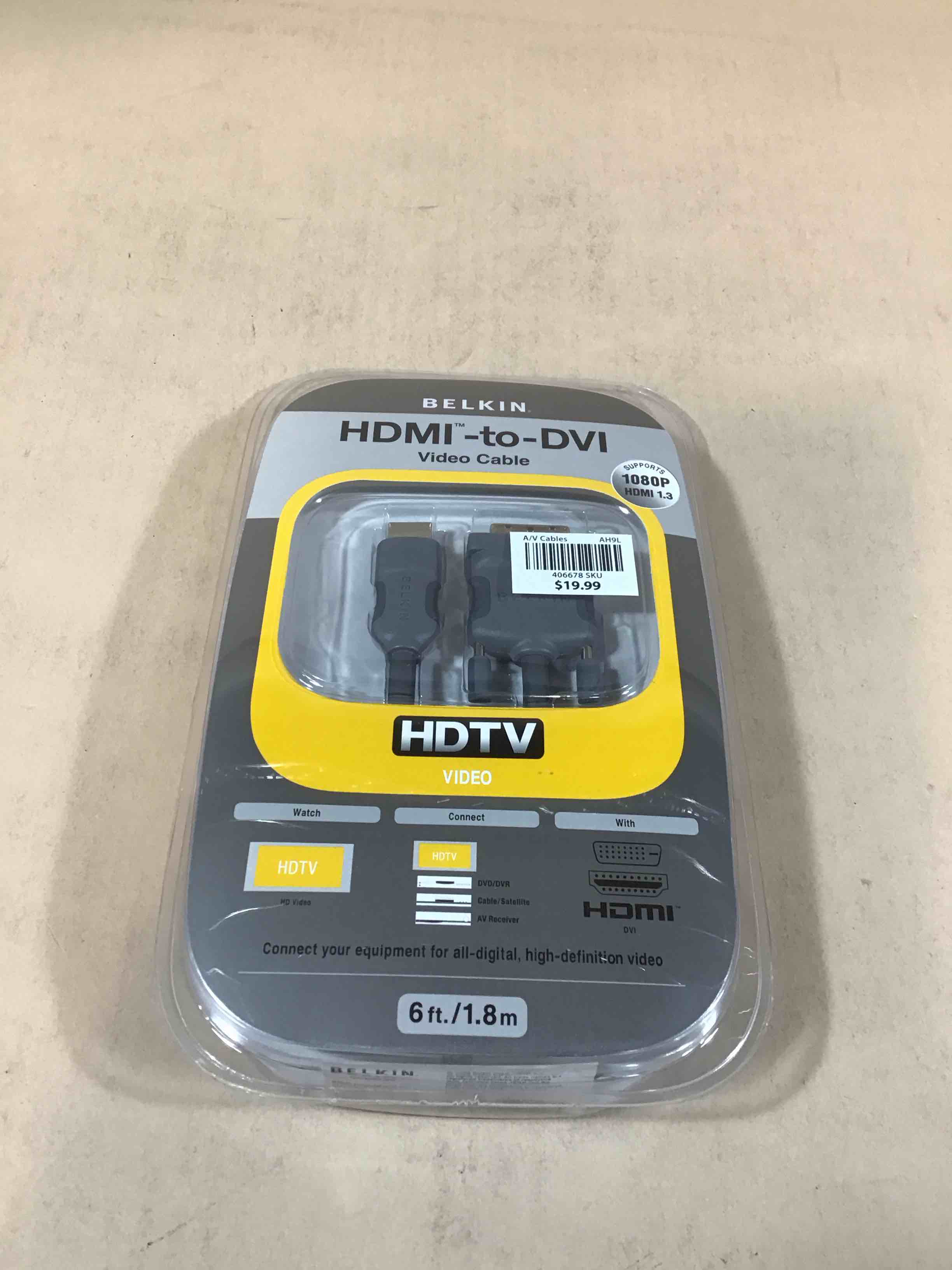 Belkin HDMi to DVI-D Cable