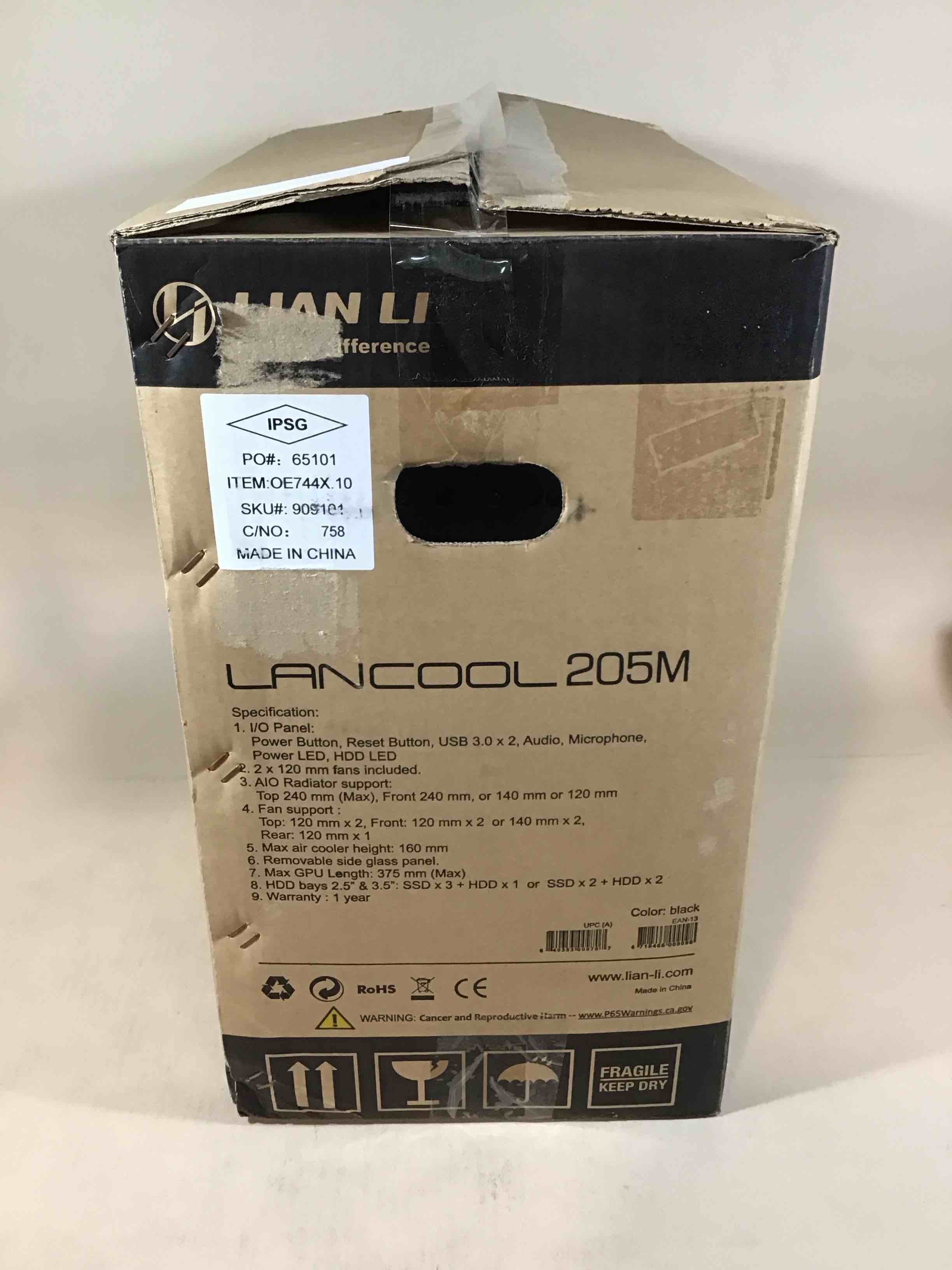 Lian Li Lancool 205M Gaming PC Case
