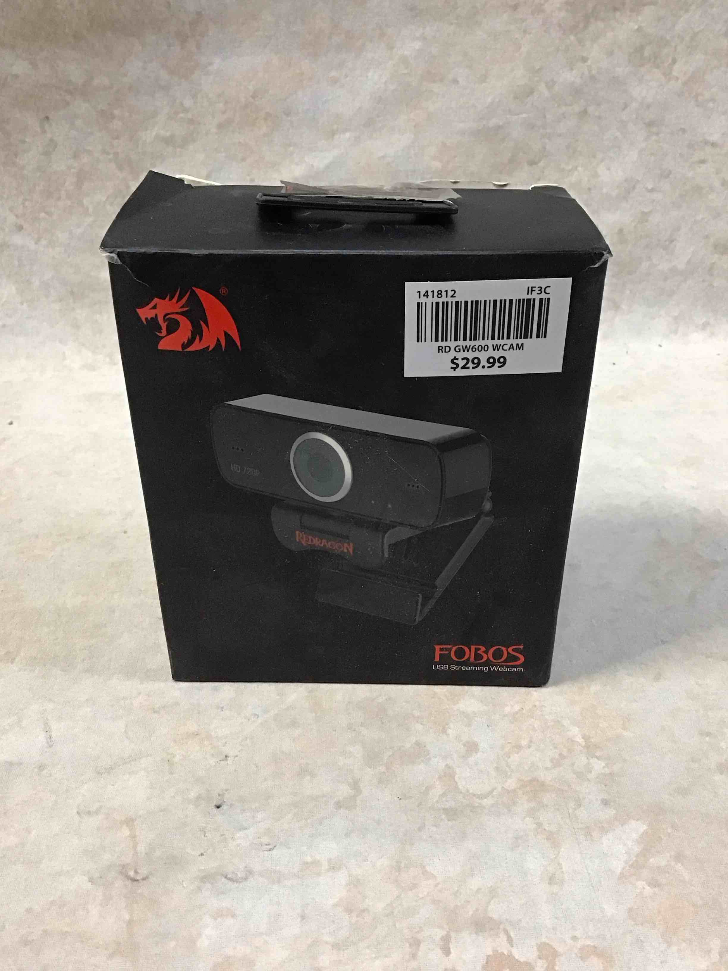 ReDragon Fobos USB Streaming Webcam