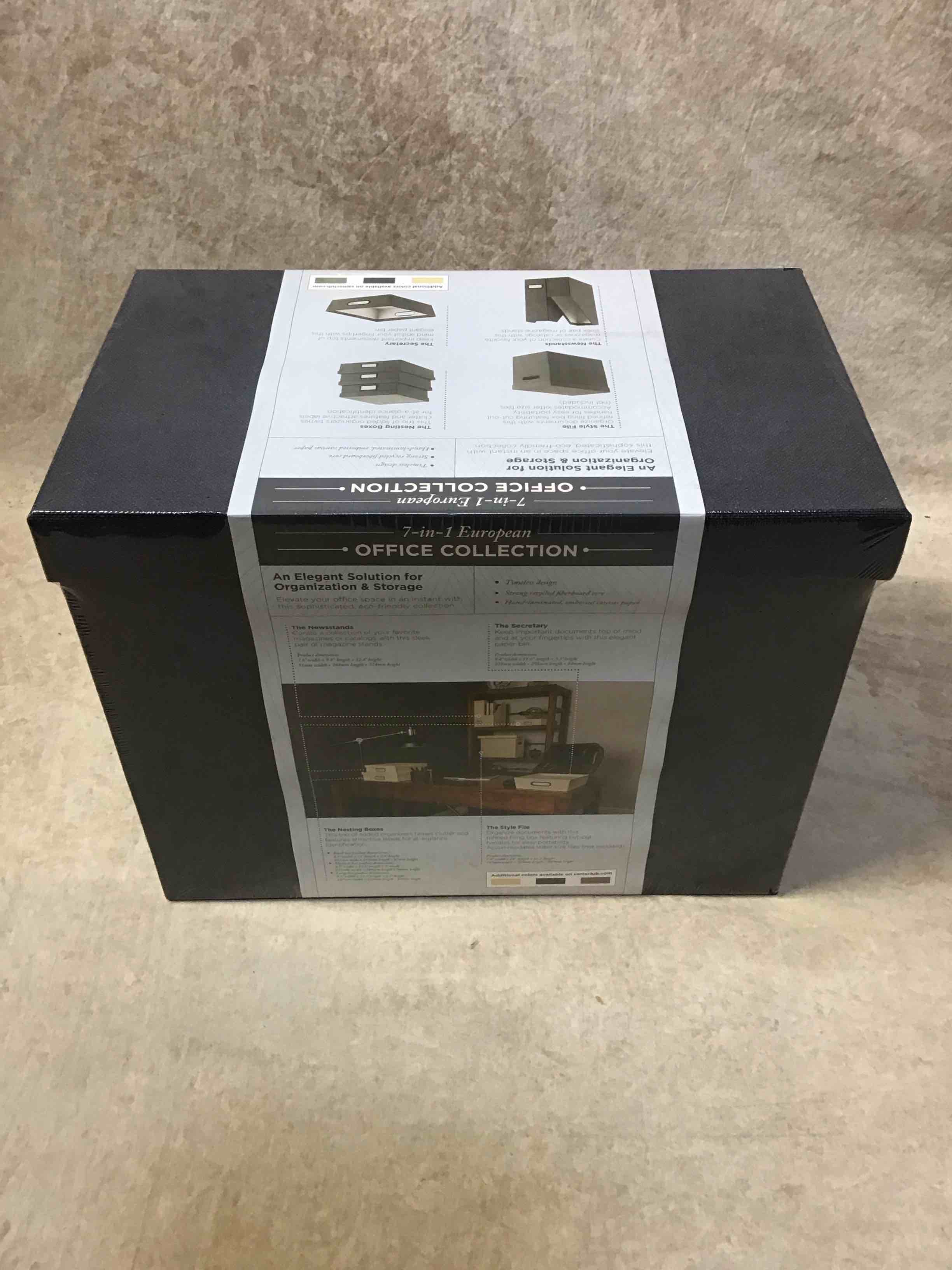 7 in 1 European Storage Office Collection