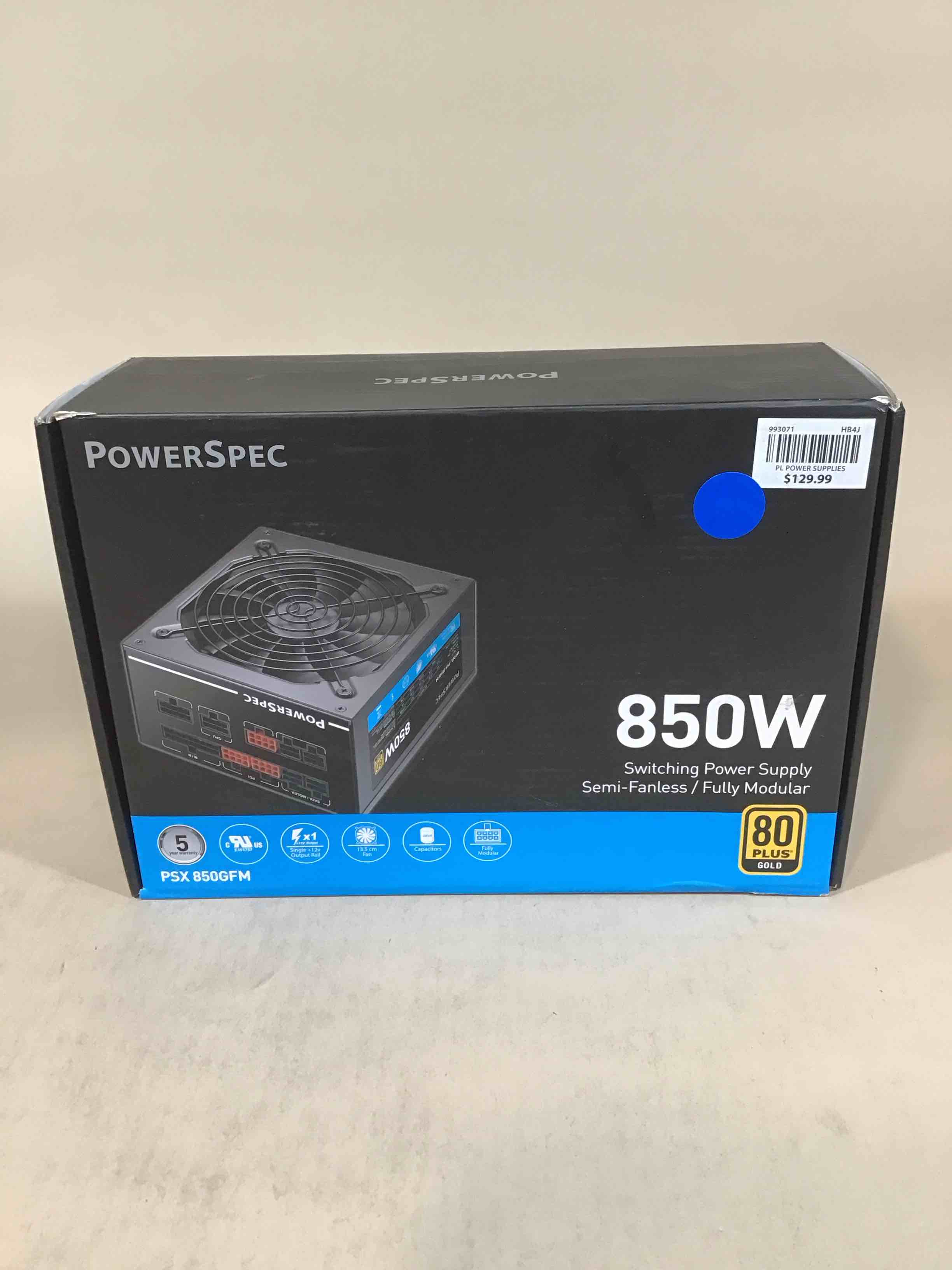 PowerSpec 850W Power Supply
