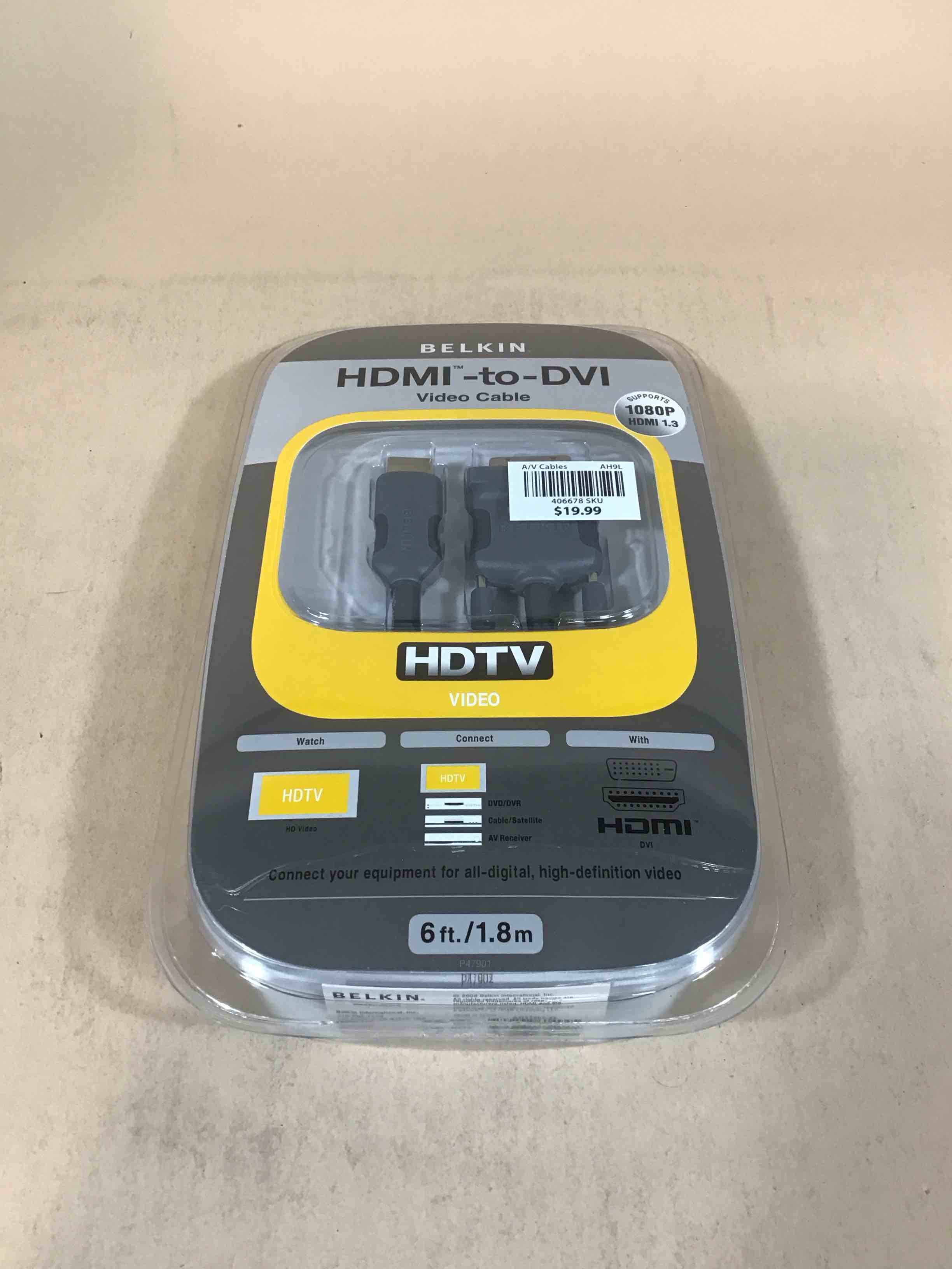Belkin HDMi to DVI-D Cable