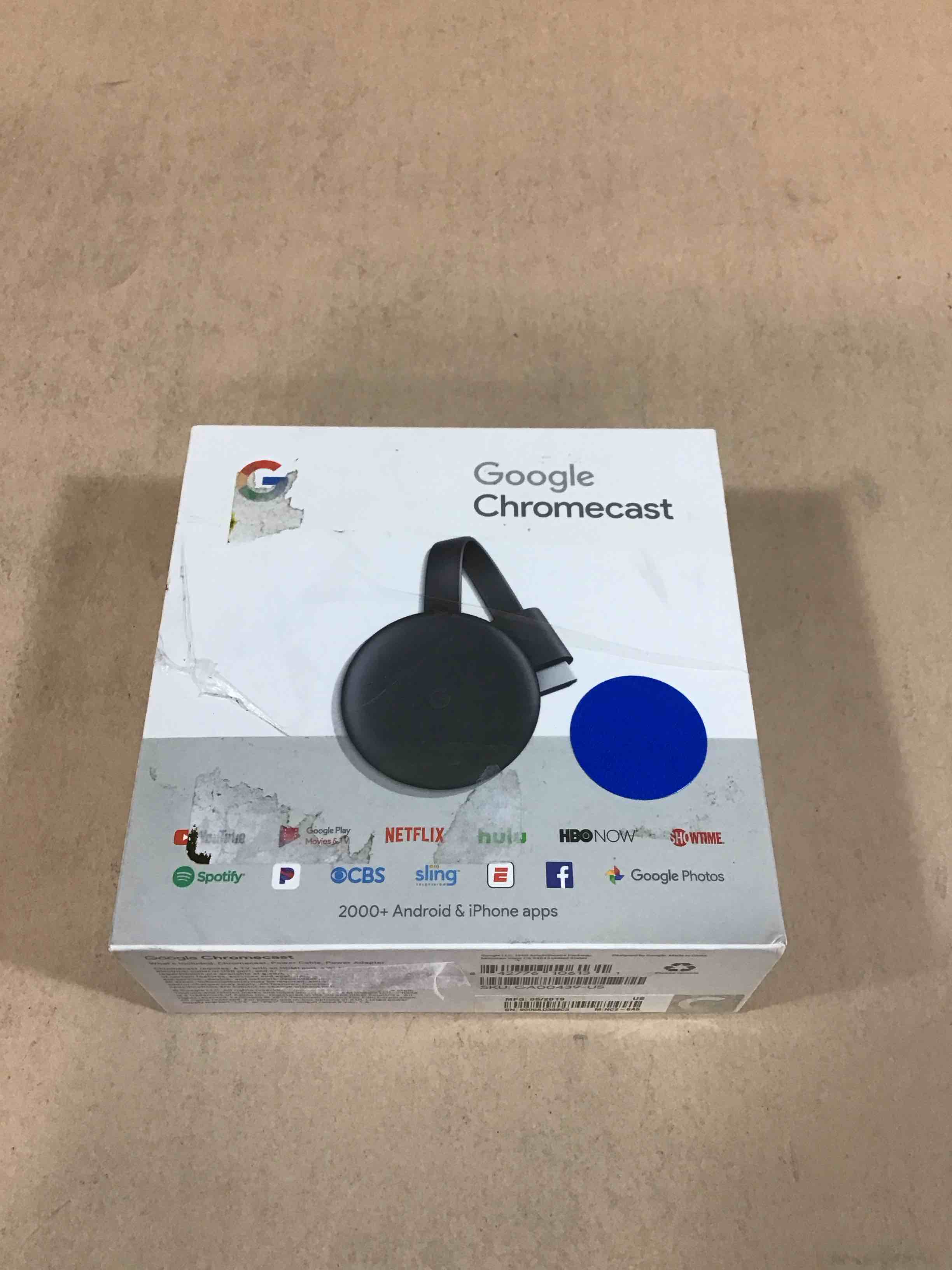 google chromecast 3rd gen