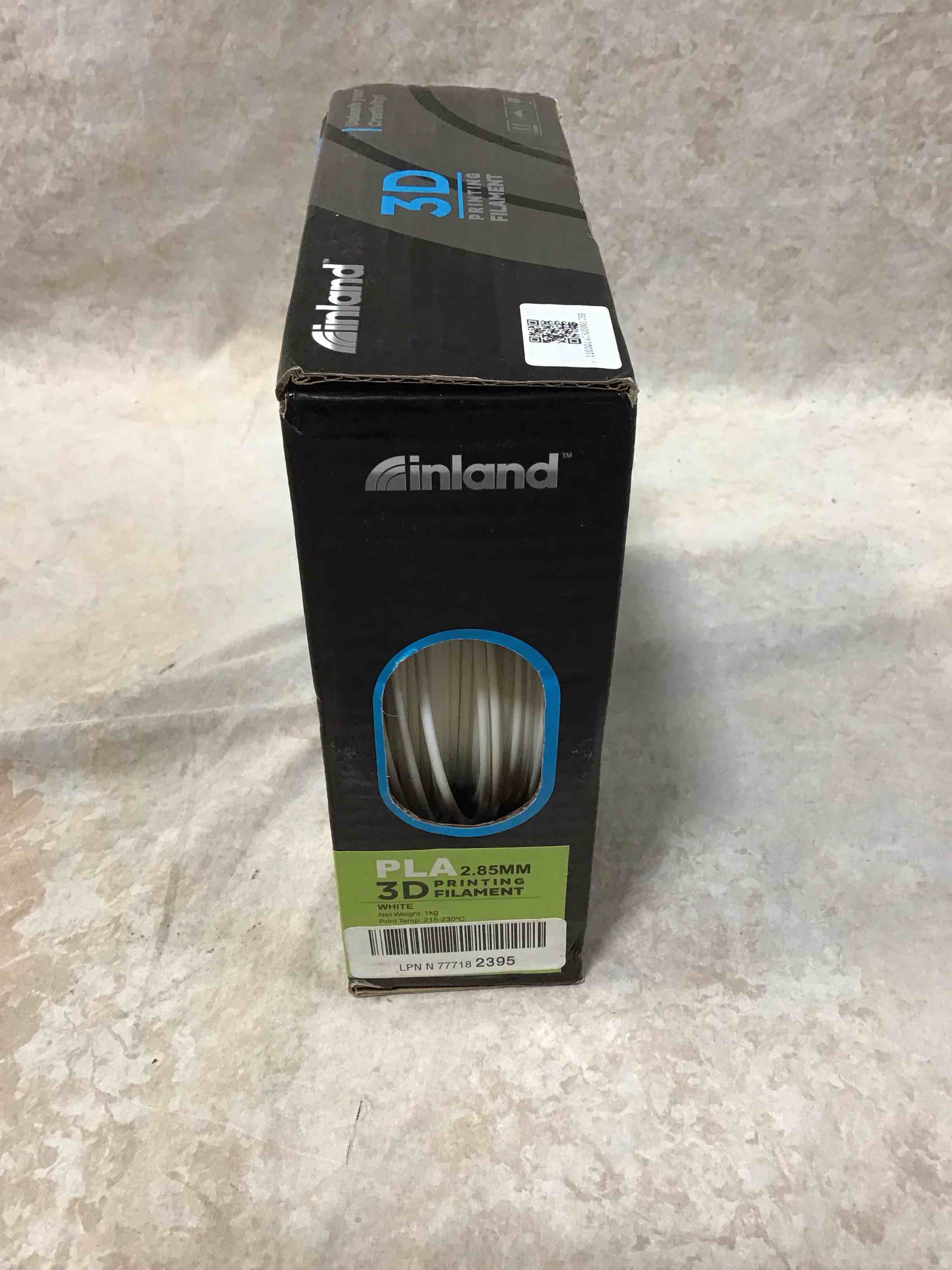 Condition photo showing Good Condition for inland 3d printing filament white 2.85mm