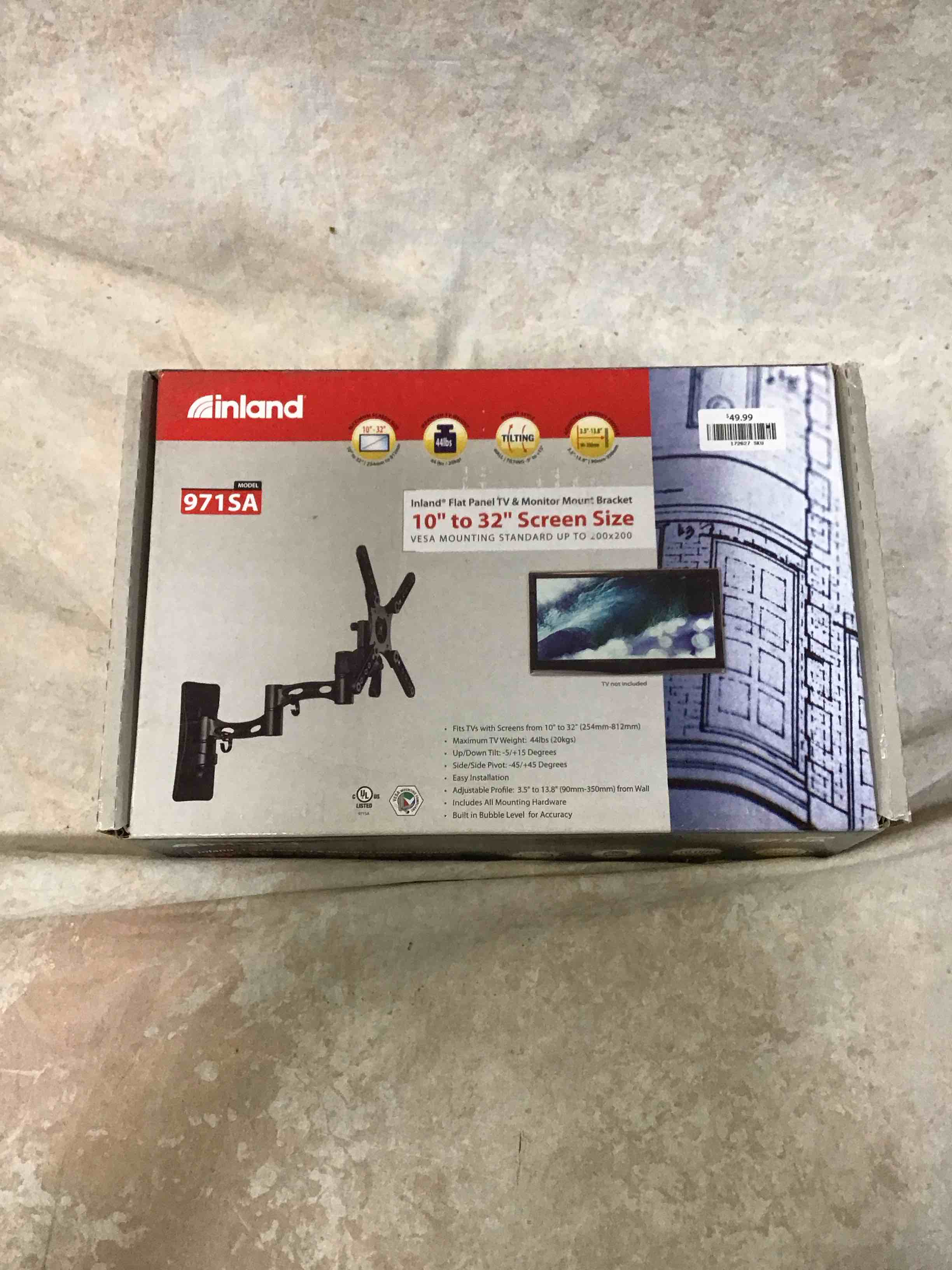 inland 10”-32” tv mount
