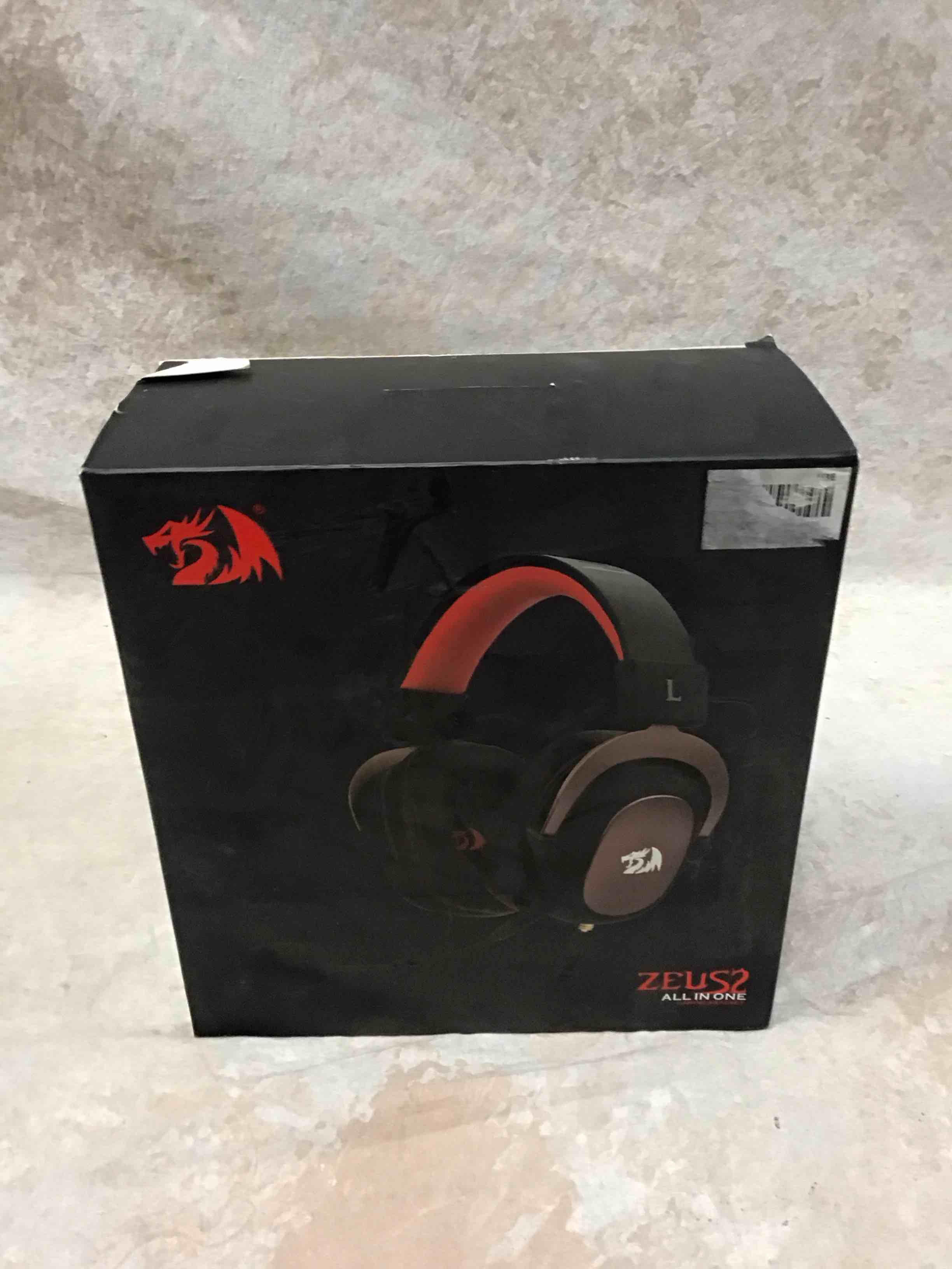 redragon h510 zeus-x rgb wired gaming headset 53mm usb powered for pc/ps4/ns