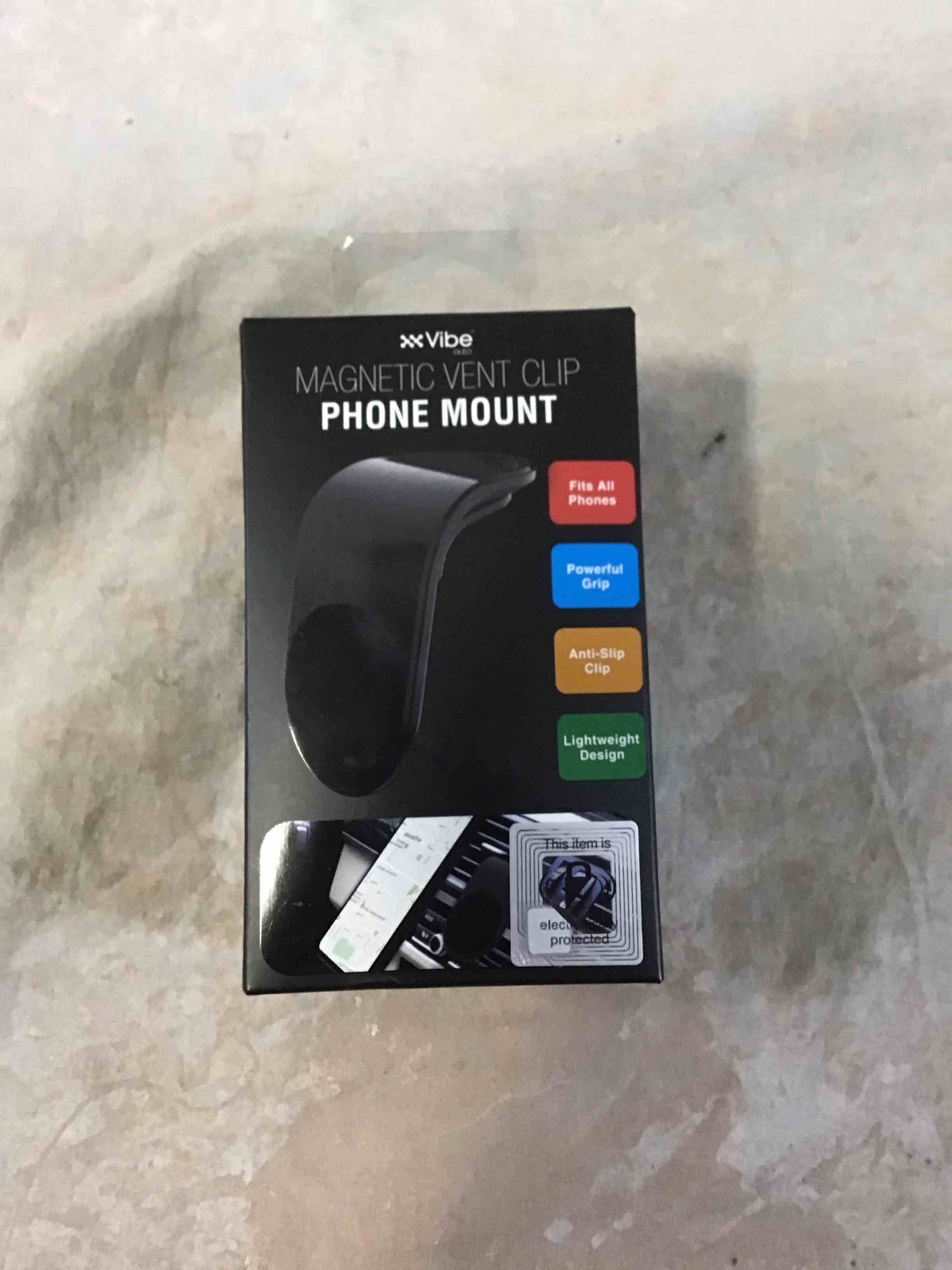 magnetic vent clip phone mount