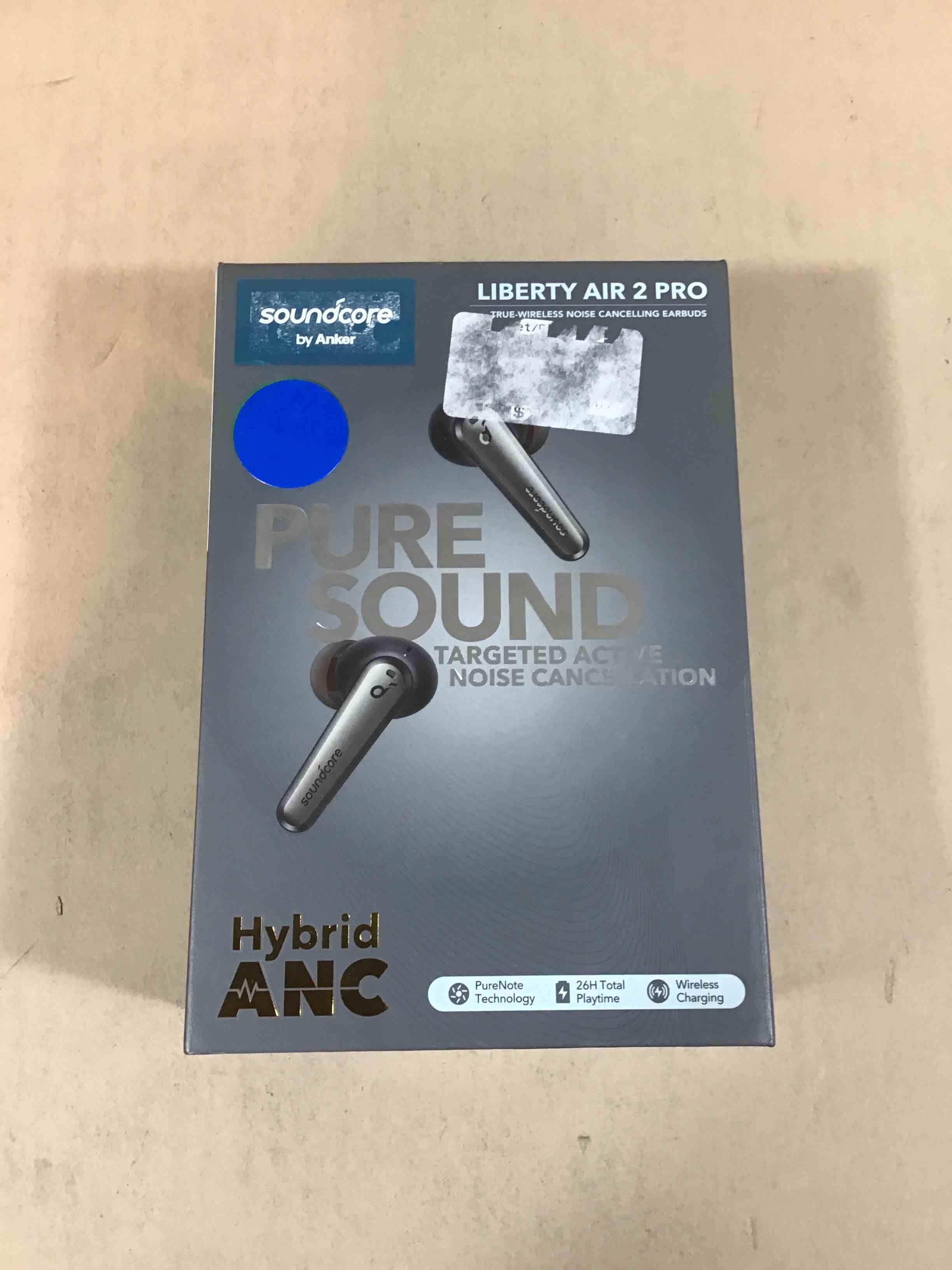 soundcore by anker liberty air 2 pro true wireless bluetooth noise cancelling earbuds - black