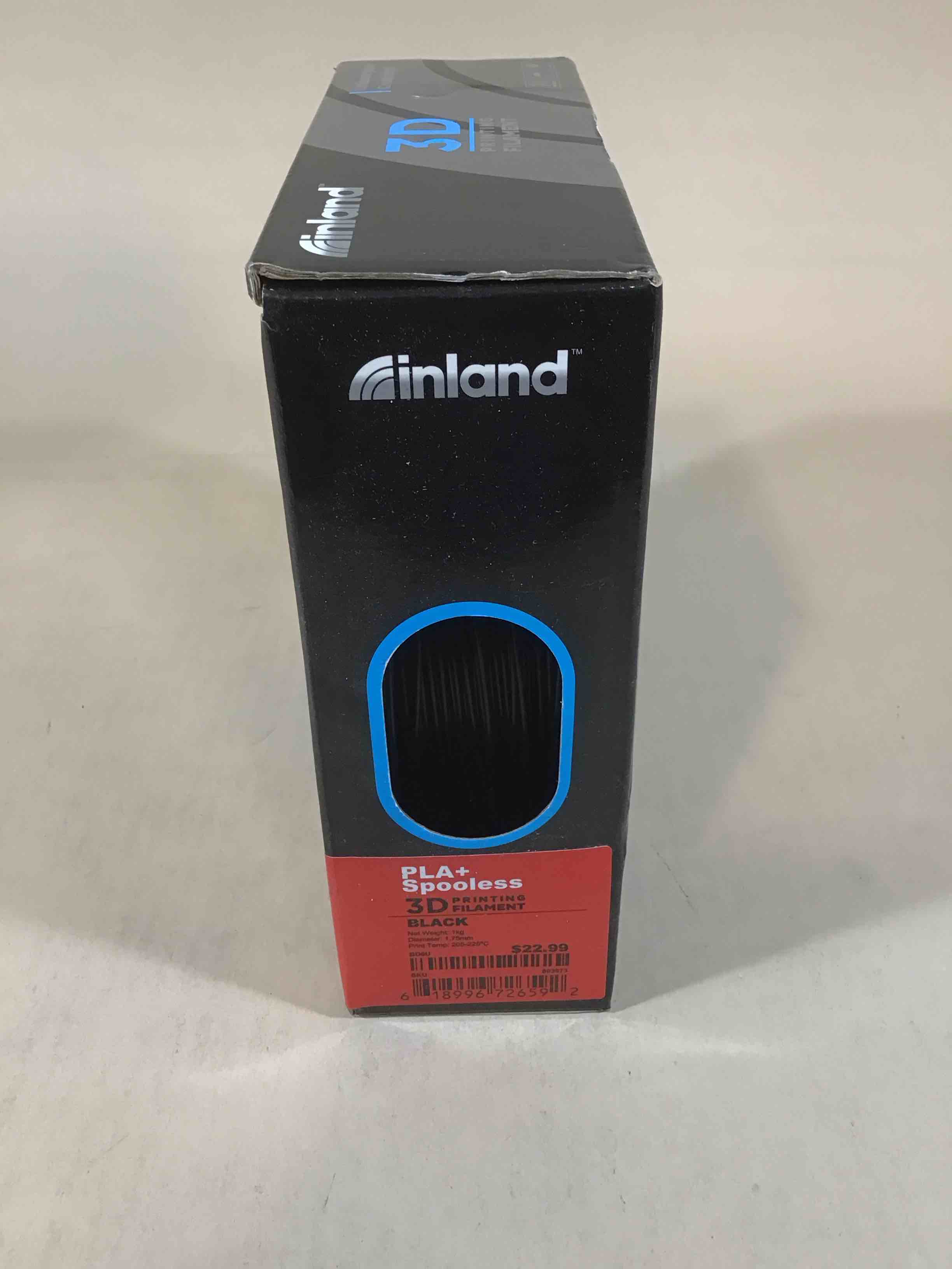 Condition photo showing Good Condition for 1.75mm black pla+ 3d printer filament - spooless