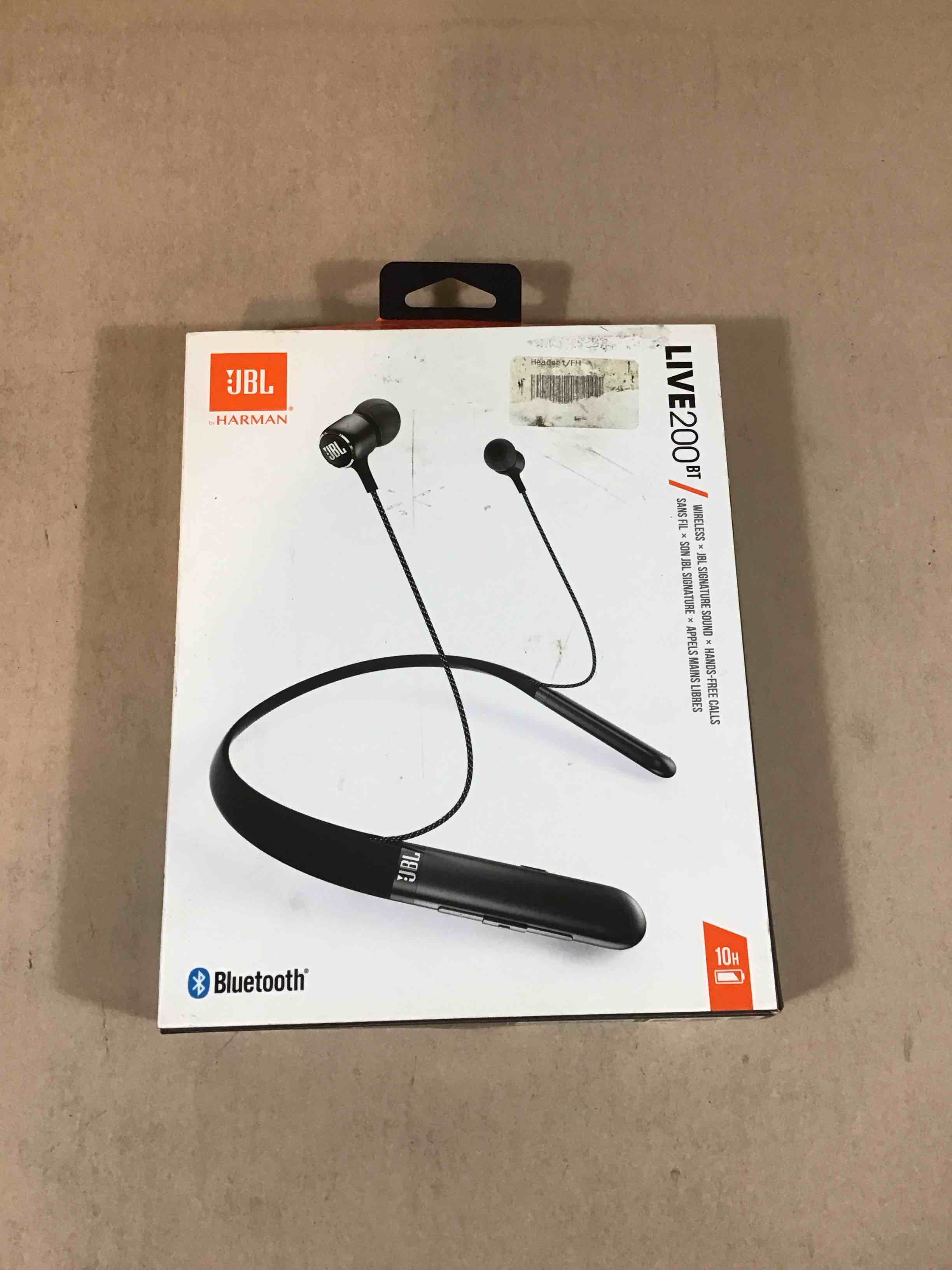 Condition photo showing Good Condition for jbl live 200bt wireless in-ear neckband headphones