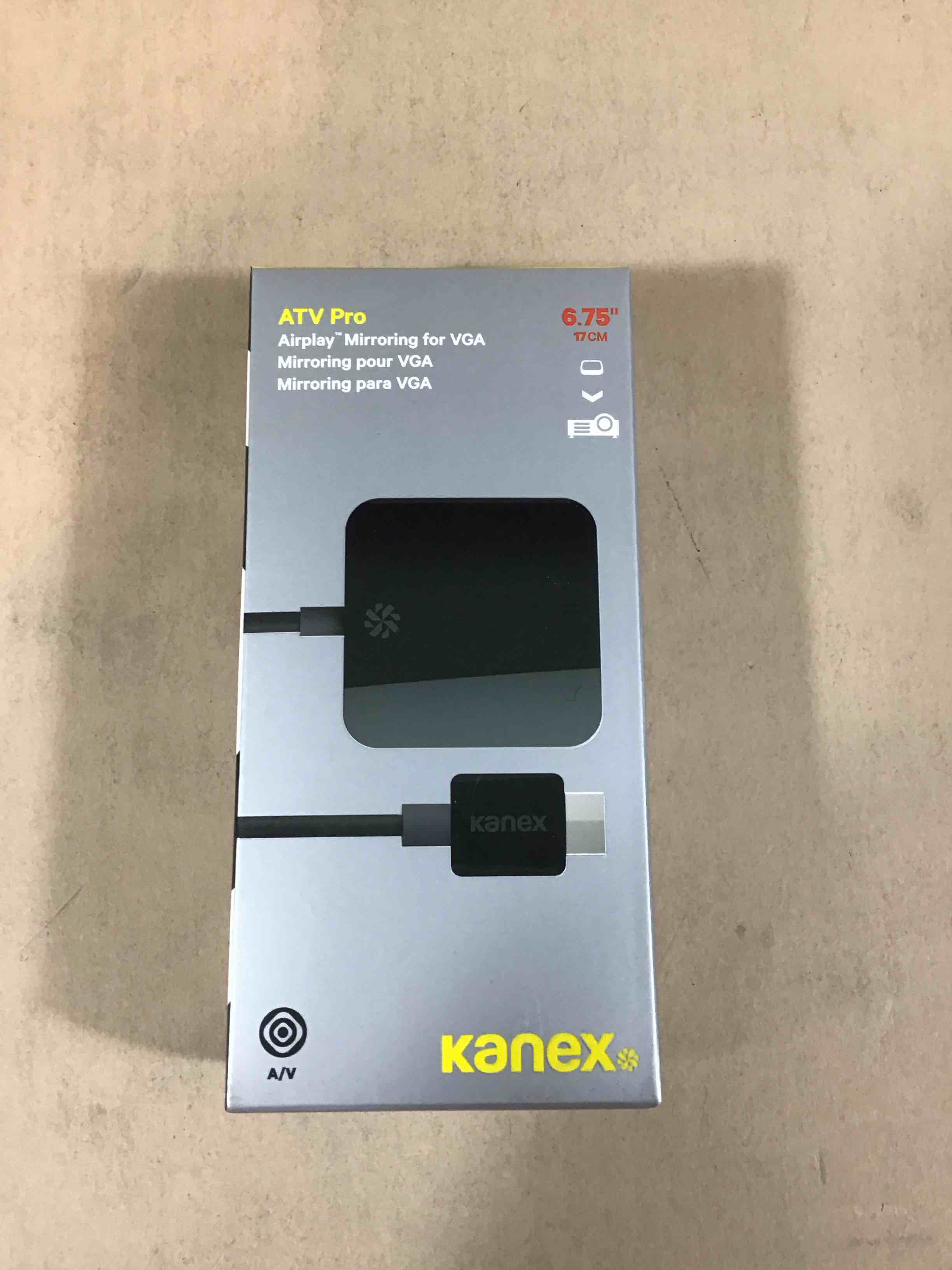 Condition photo showing New/Like New for kanex hdmi to vga adapter for apple tv (2nd-3rd gen)- hdcp compliant (atvprox) (b00vqpaiuk)