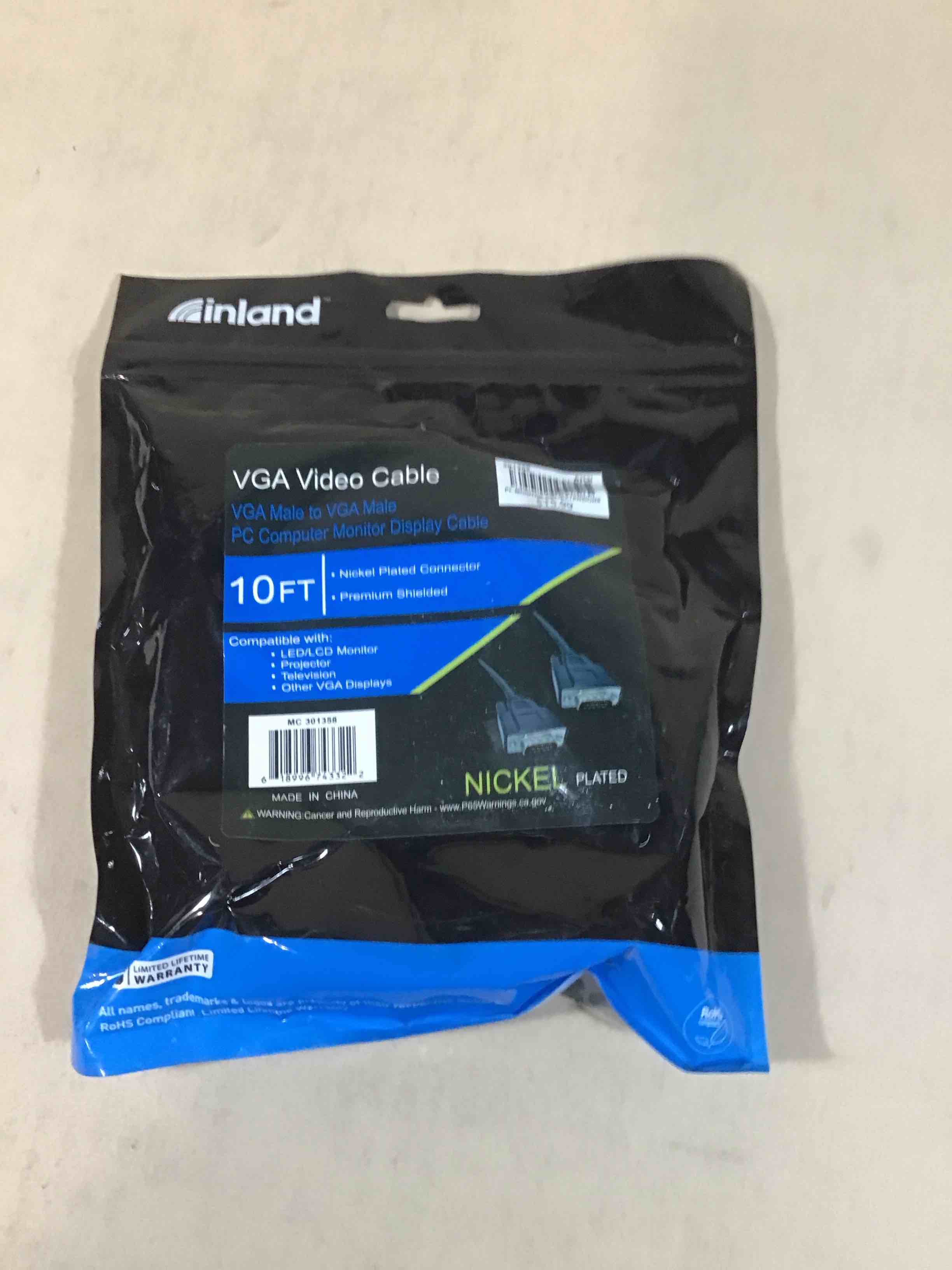 Condition photo showing Good Condition for inland vga cable