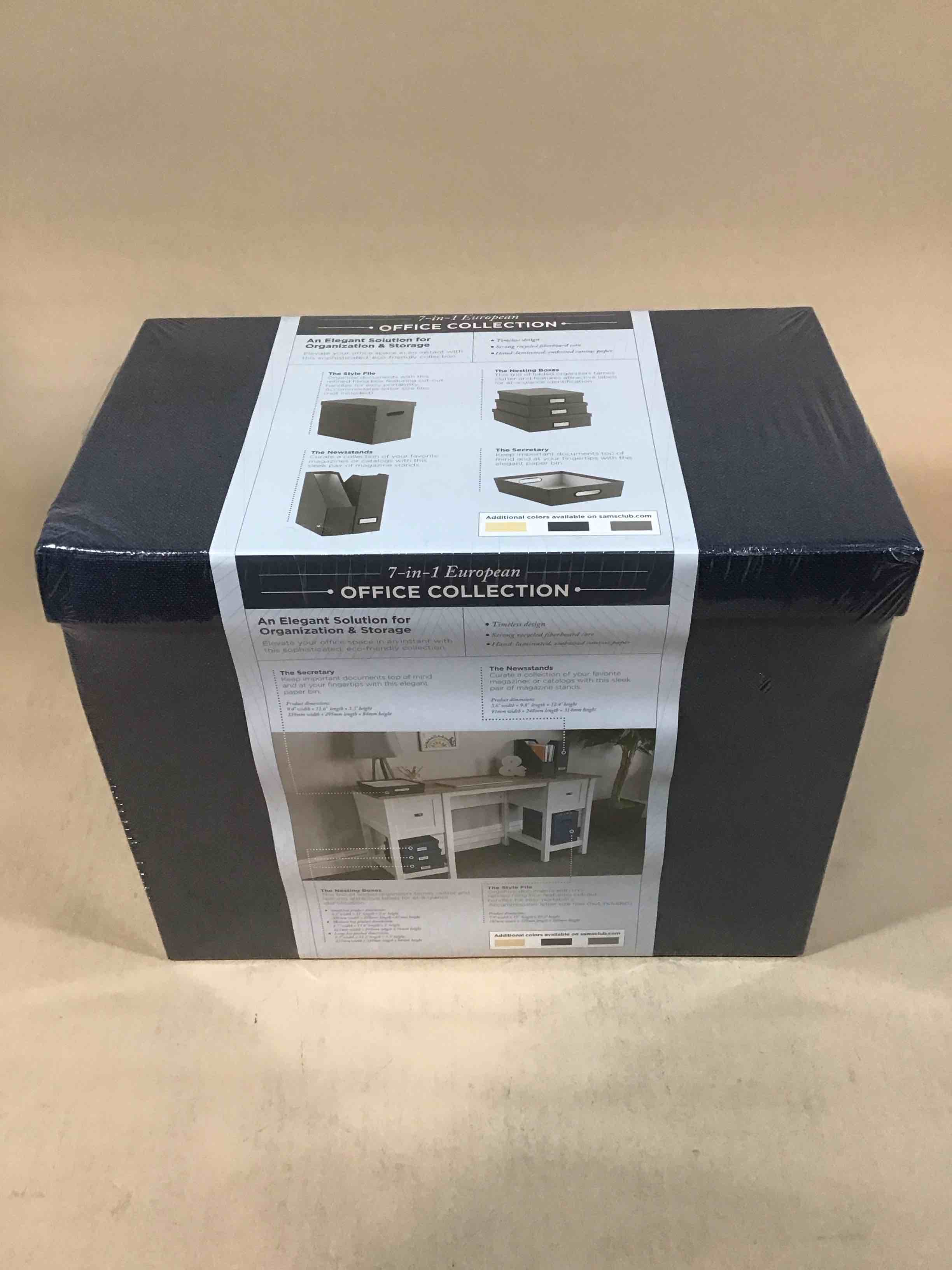 Condition photo showing New/Like New for 7 in 1 european storage office collection