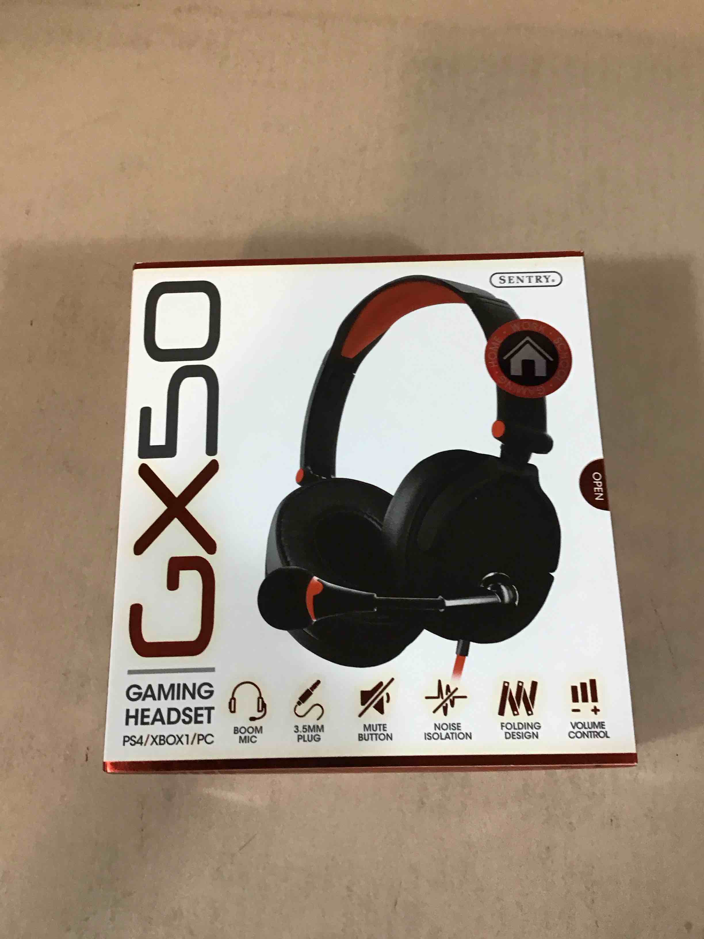 sentry gx50 gaming headphones
