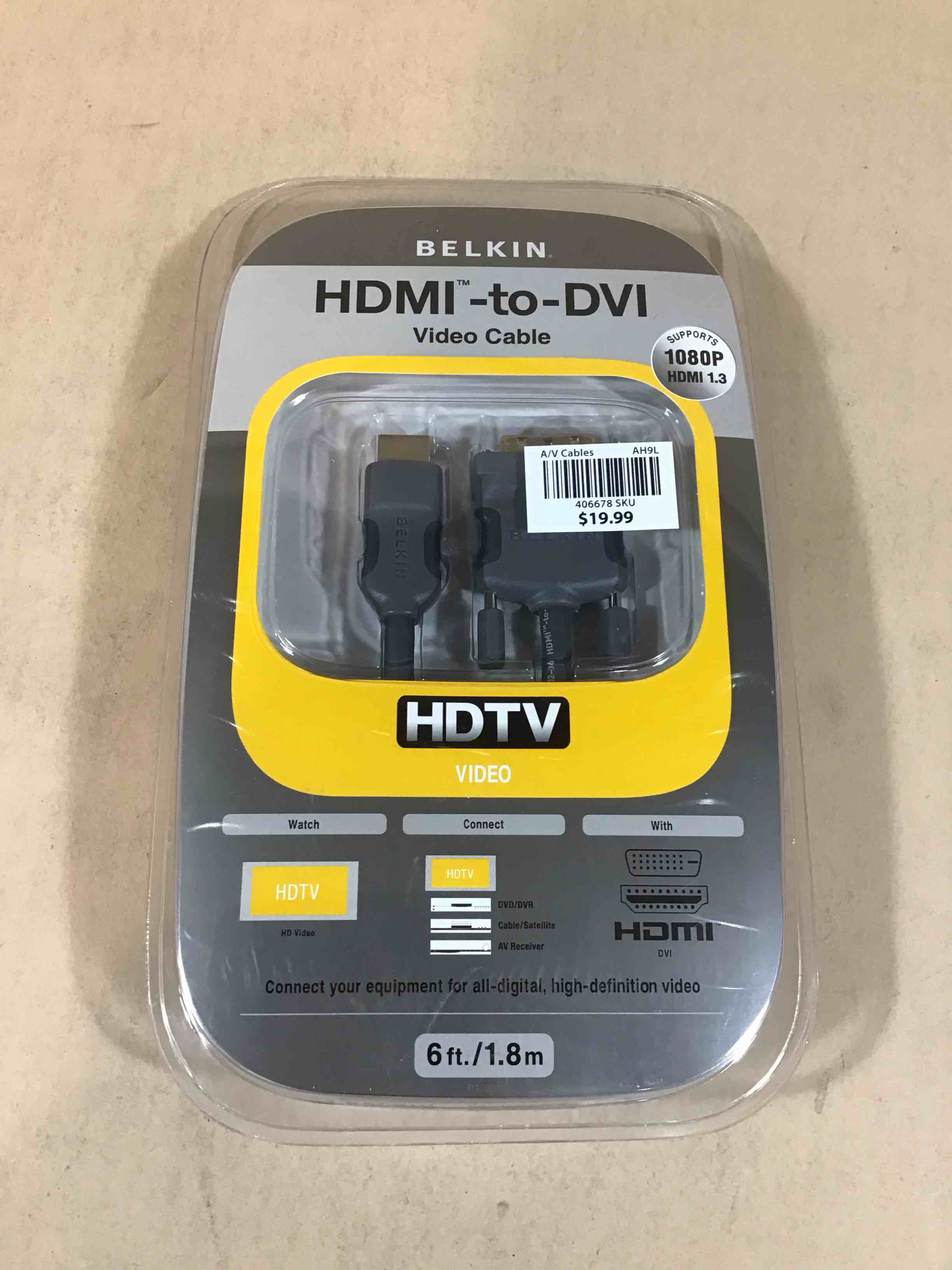 belkin hdmi to dvi-d cable