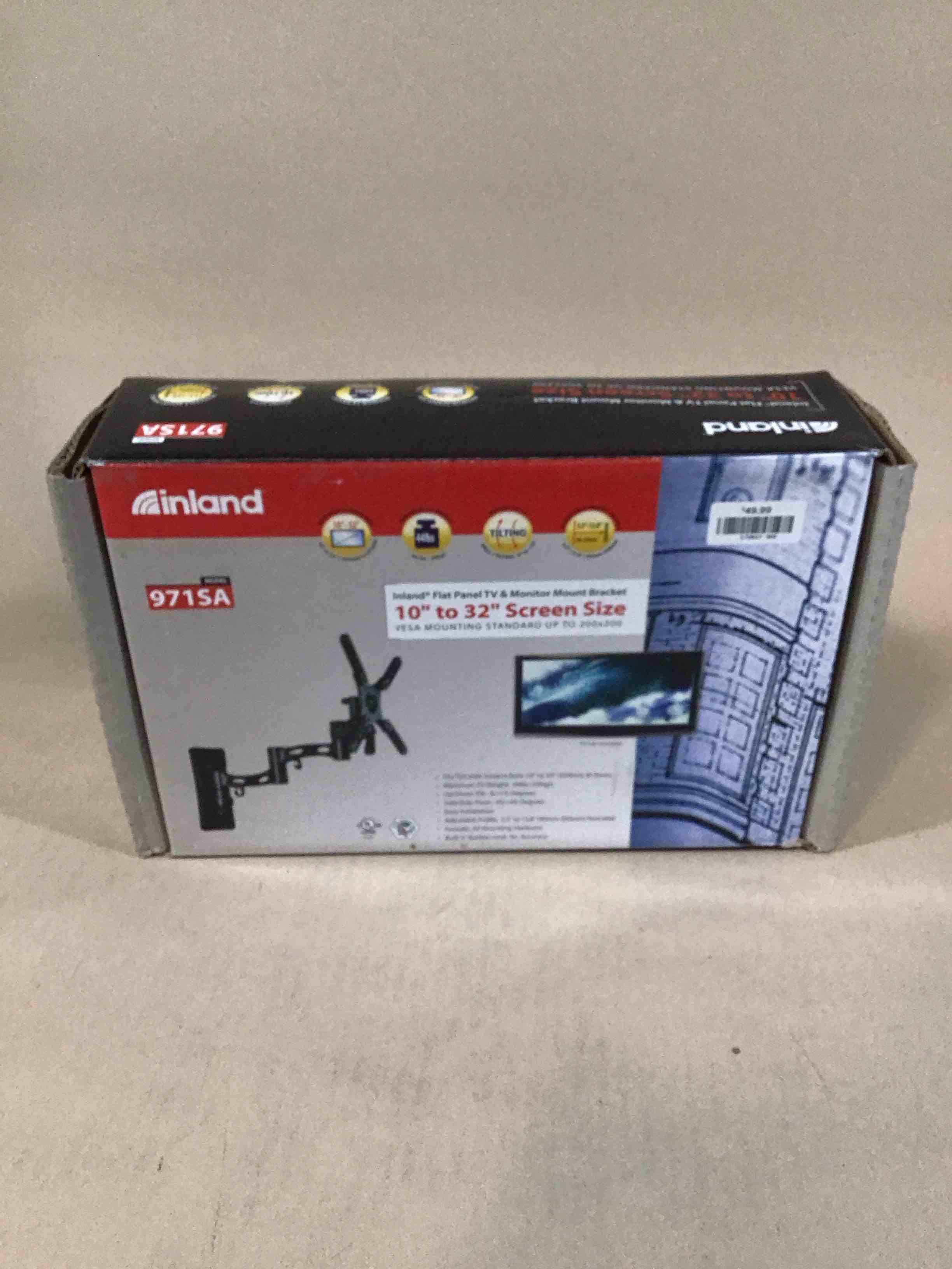 inland 10”-32” tv/monitor mount 
