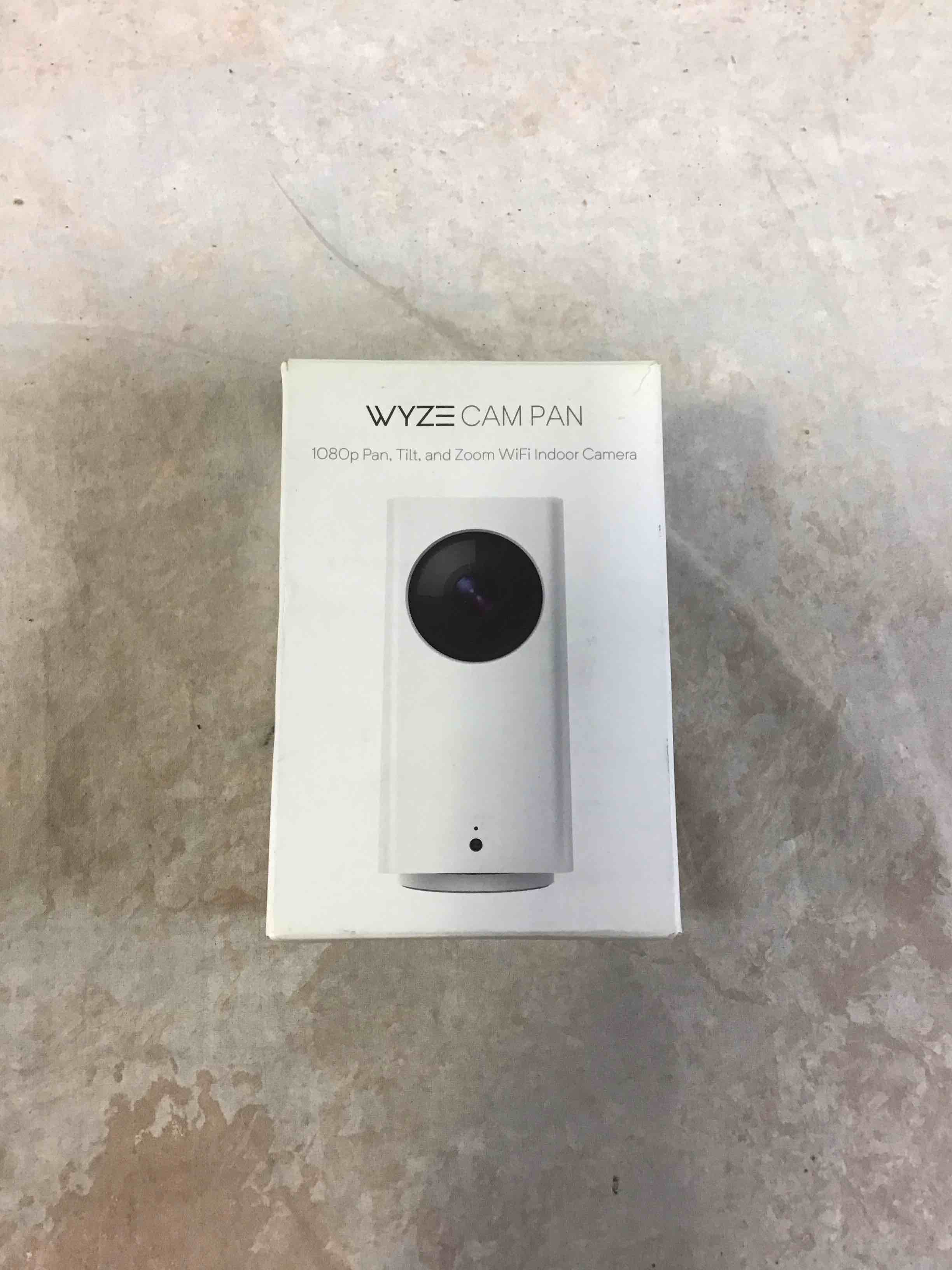 Condition photo showing Good Condition for wyze cam pan 1080p pan/tilt/zoom wifi indoor smart home security camera with night vision  2-way audio