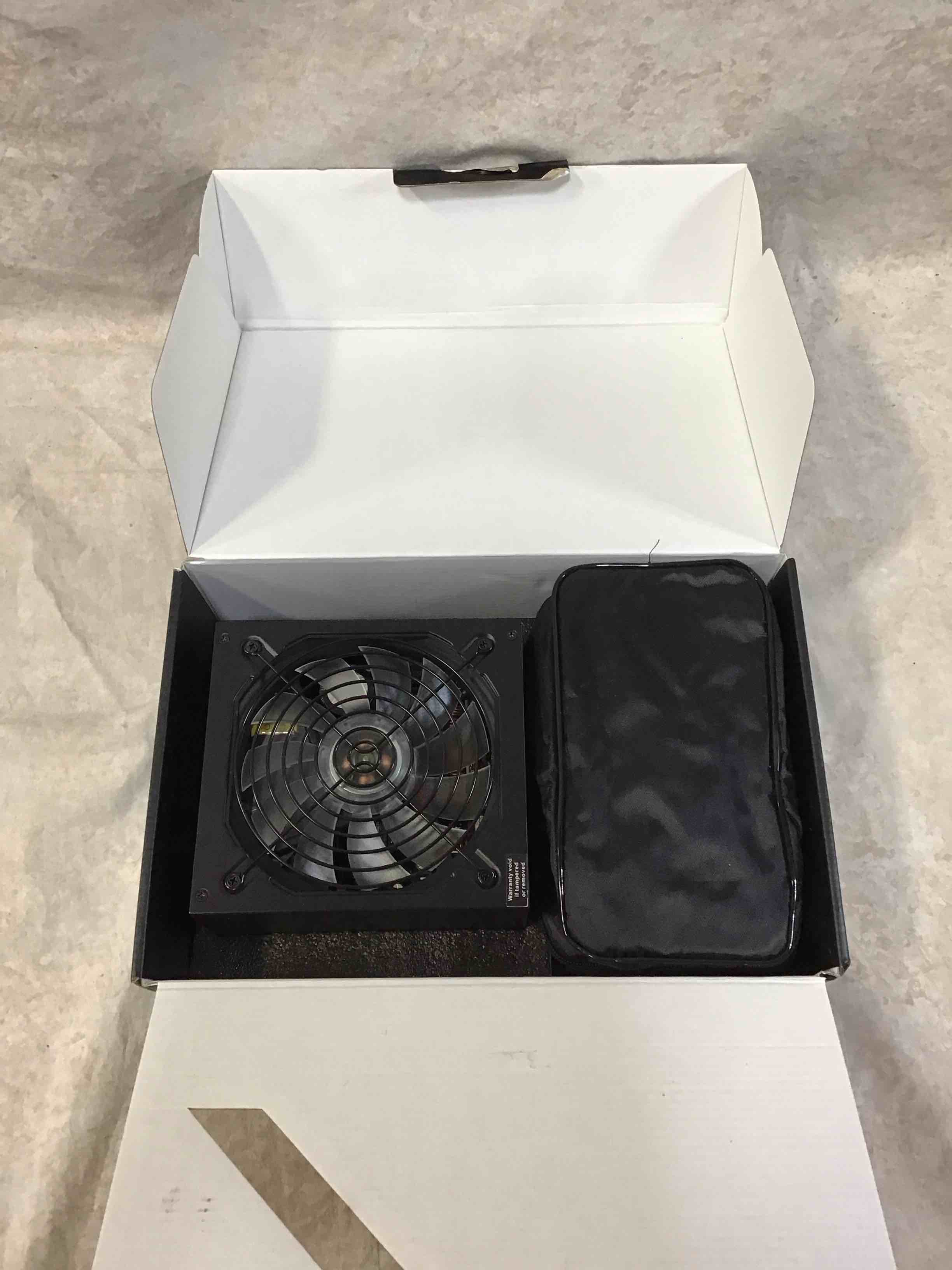 Condition photo showing Good Condition for powerspec 850 watt 80 plus gold fully modular atx power supply with rgb lighting fan active pfc sli crossfire ready gaming pc psu computer switching power supply psx 850gfm