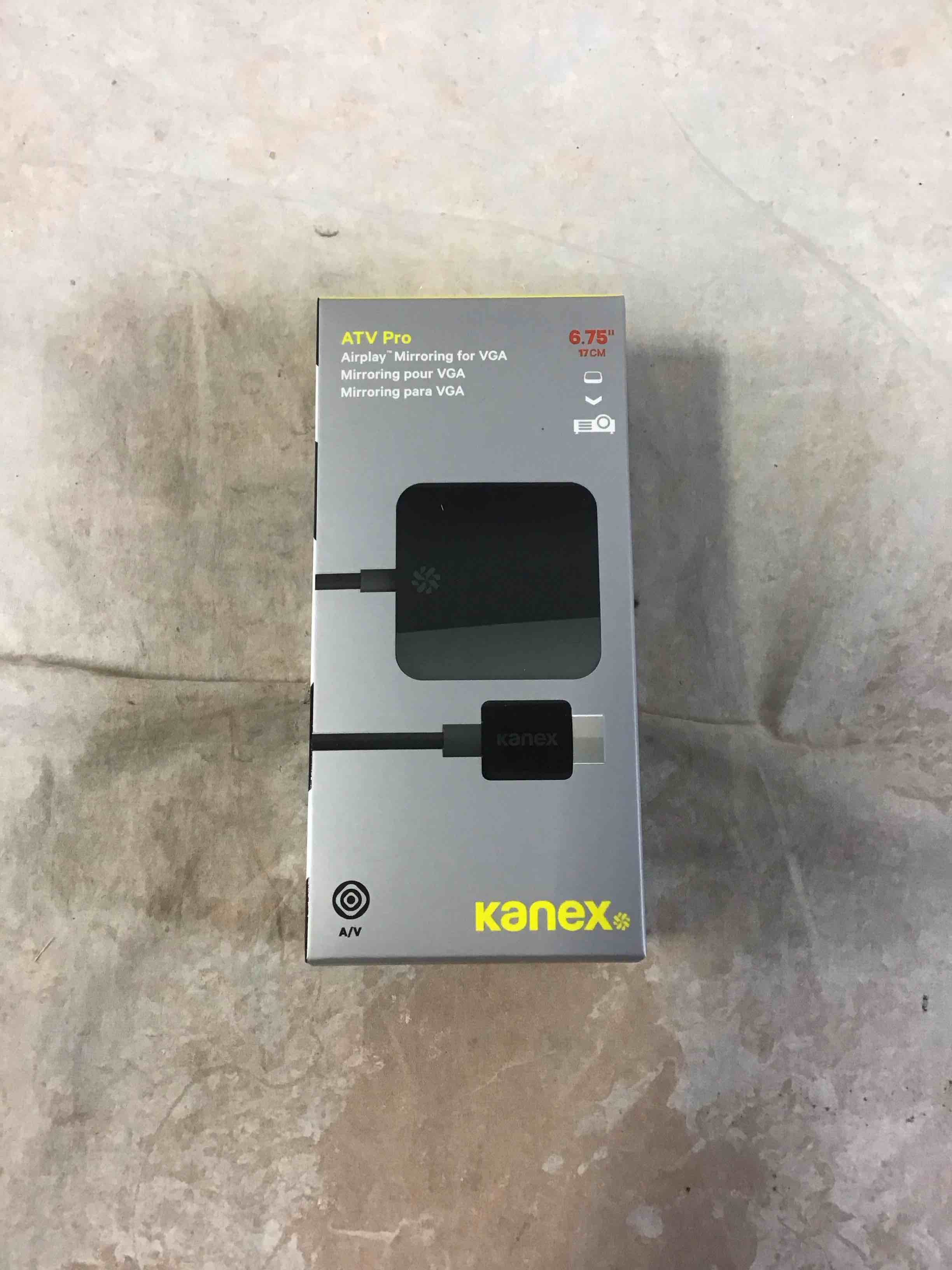Condition photo showing New/Like New for kanex hdmi to vga adapter for apple tv (2nd-3rd gen)- hdcp compliant (atvprox) (b00vqpaiuk)
