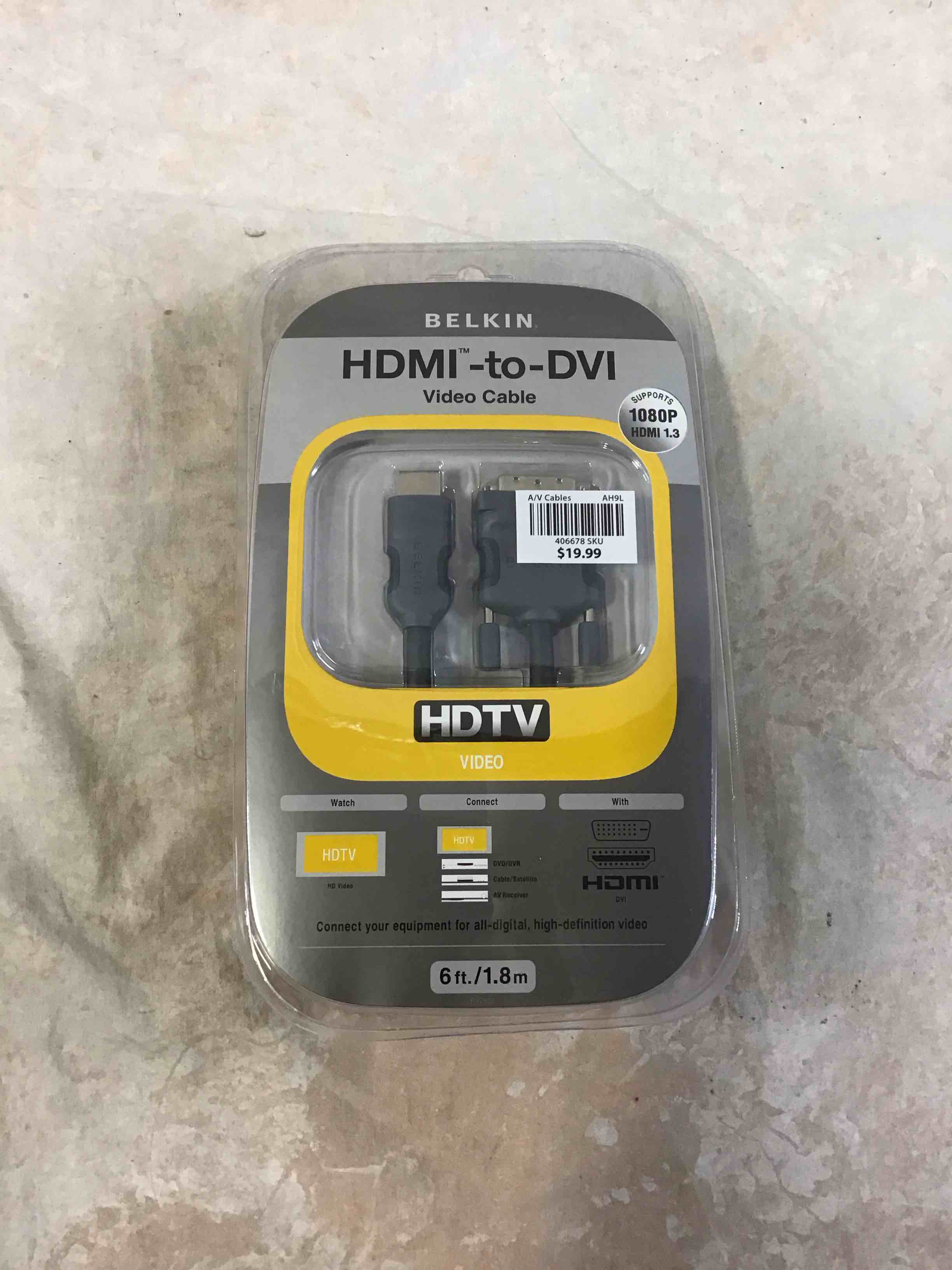 belkin hdmi to dvi-d cable