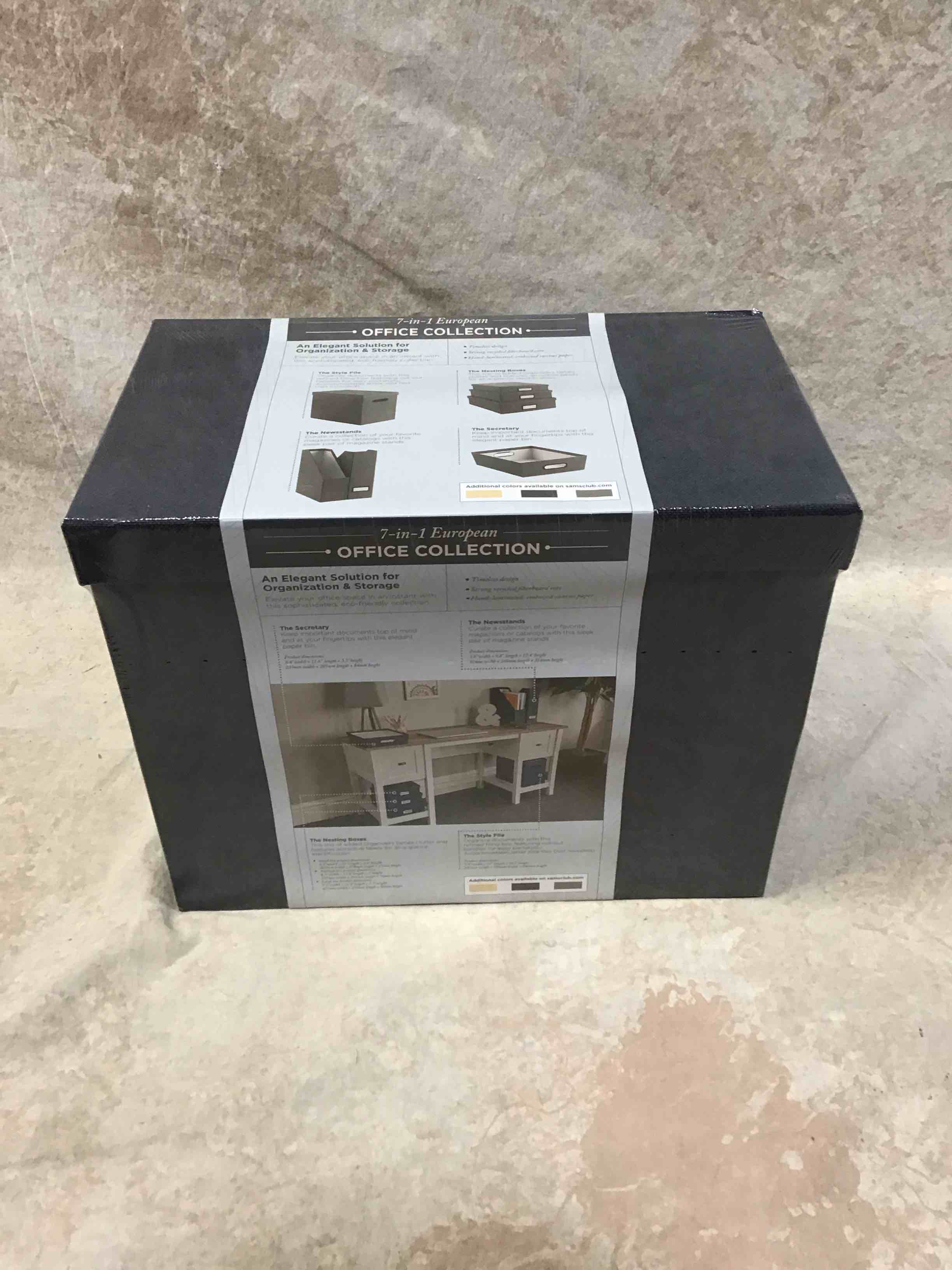 Condition photo showing New/Like New for 7 in 1 european storage office collection 