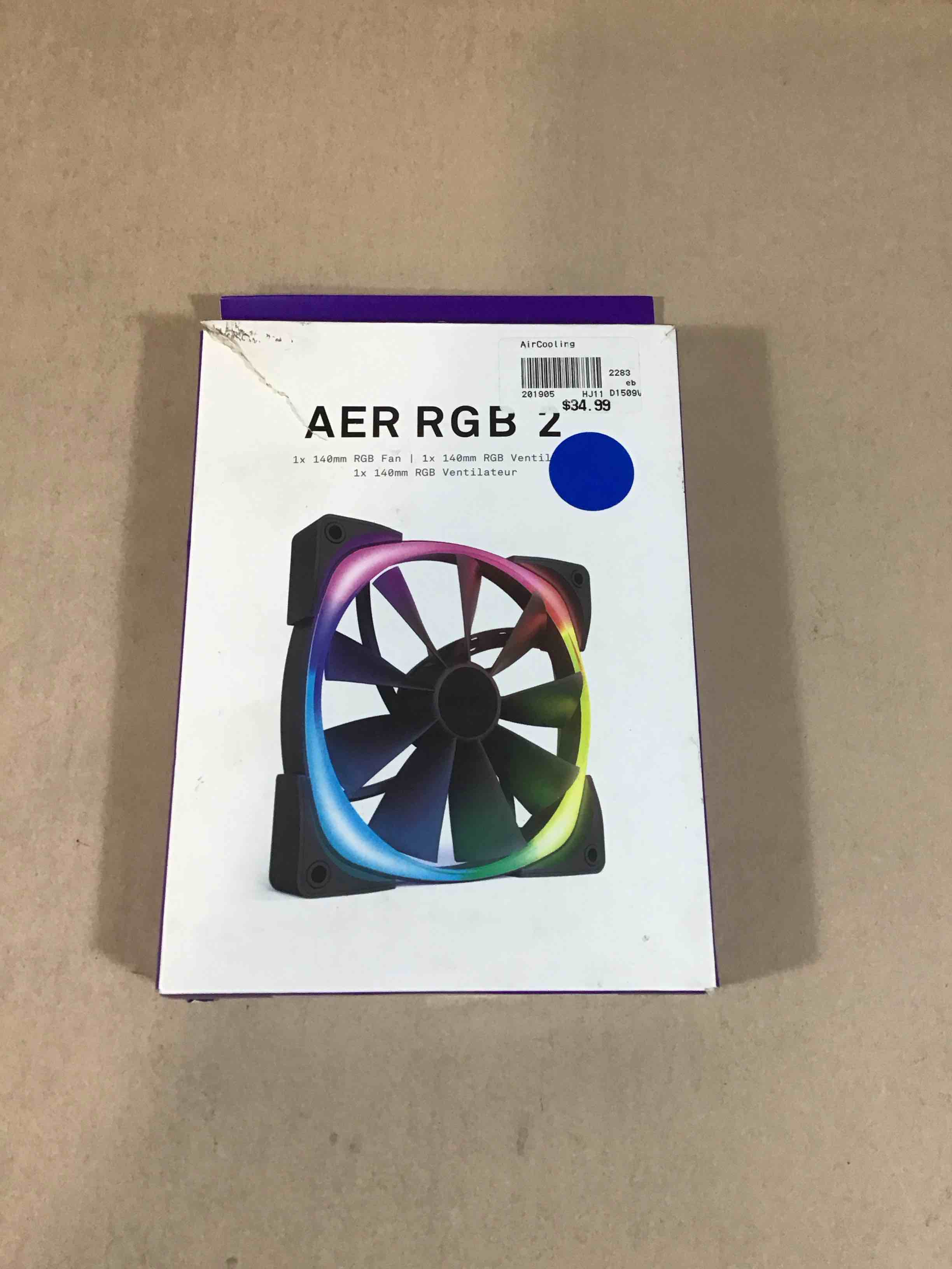 NZXT - AER 140mm RGB 2 Cooling Fan