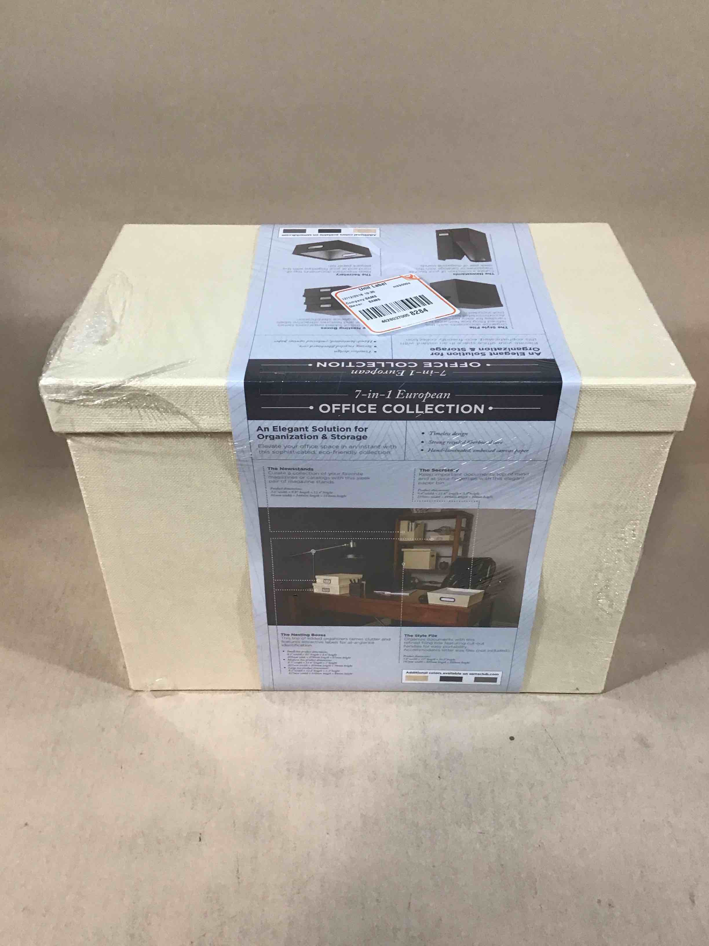 7 in 1 European storage office collection 