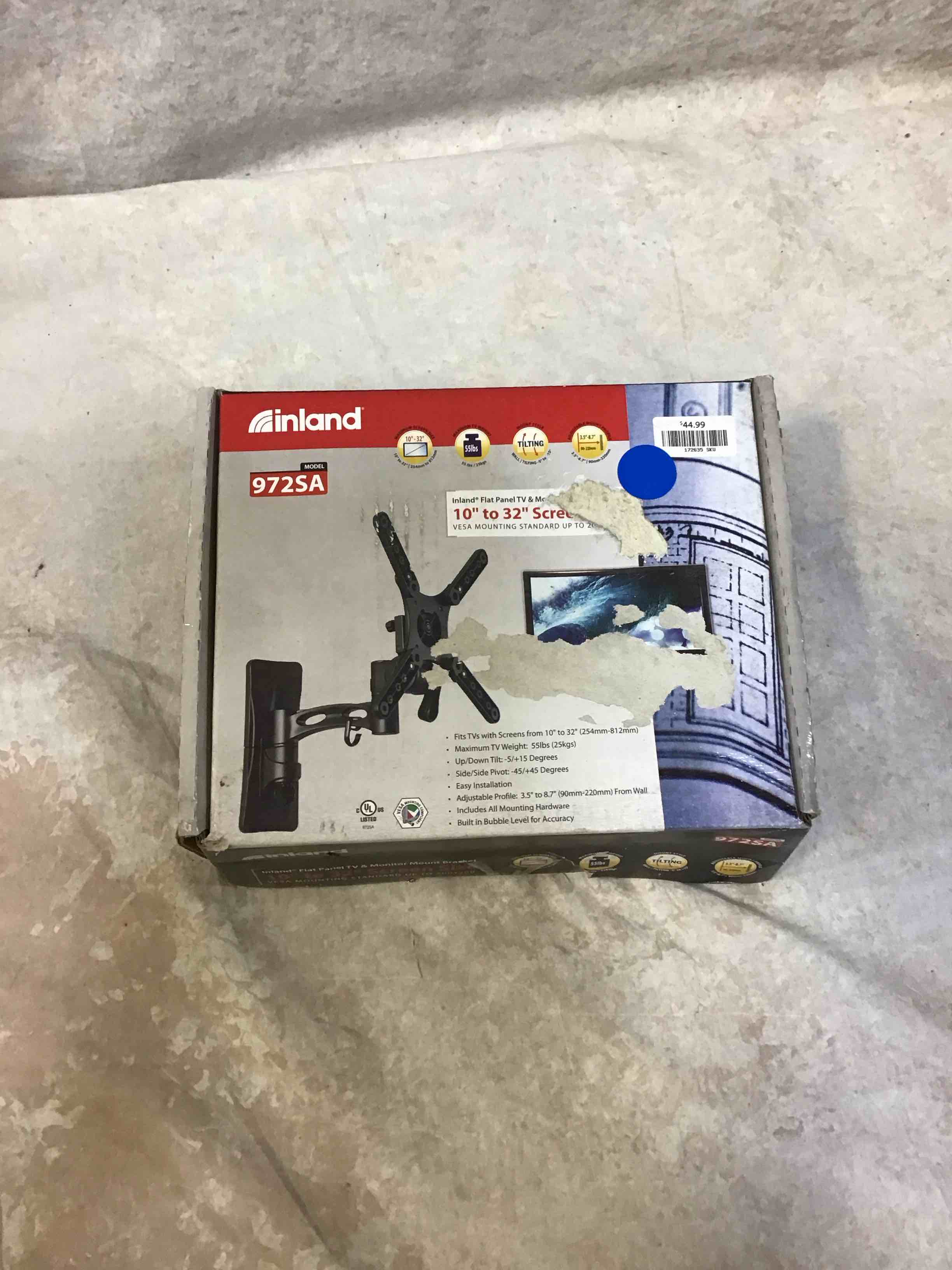 inland 10-32” monitor mount 