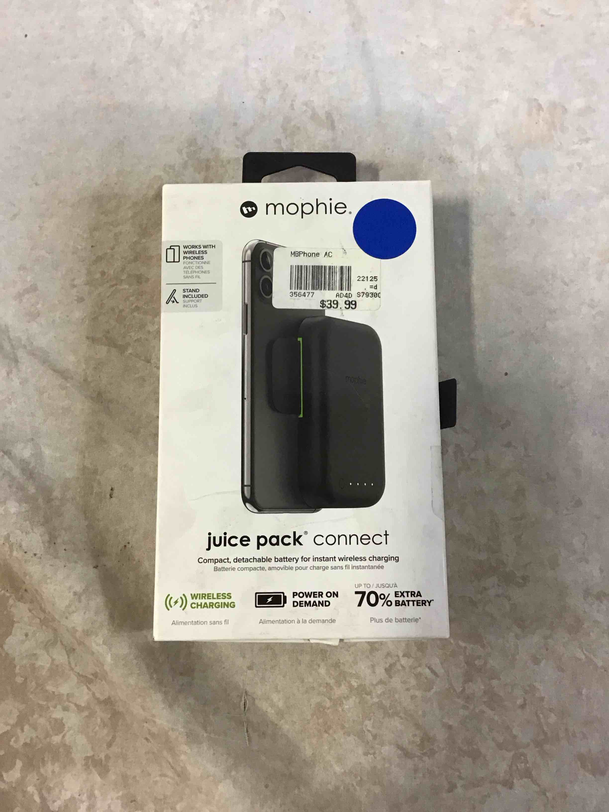 mophie juice pack connect -Removable Portable Wireless 5 000mAh battery