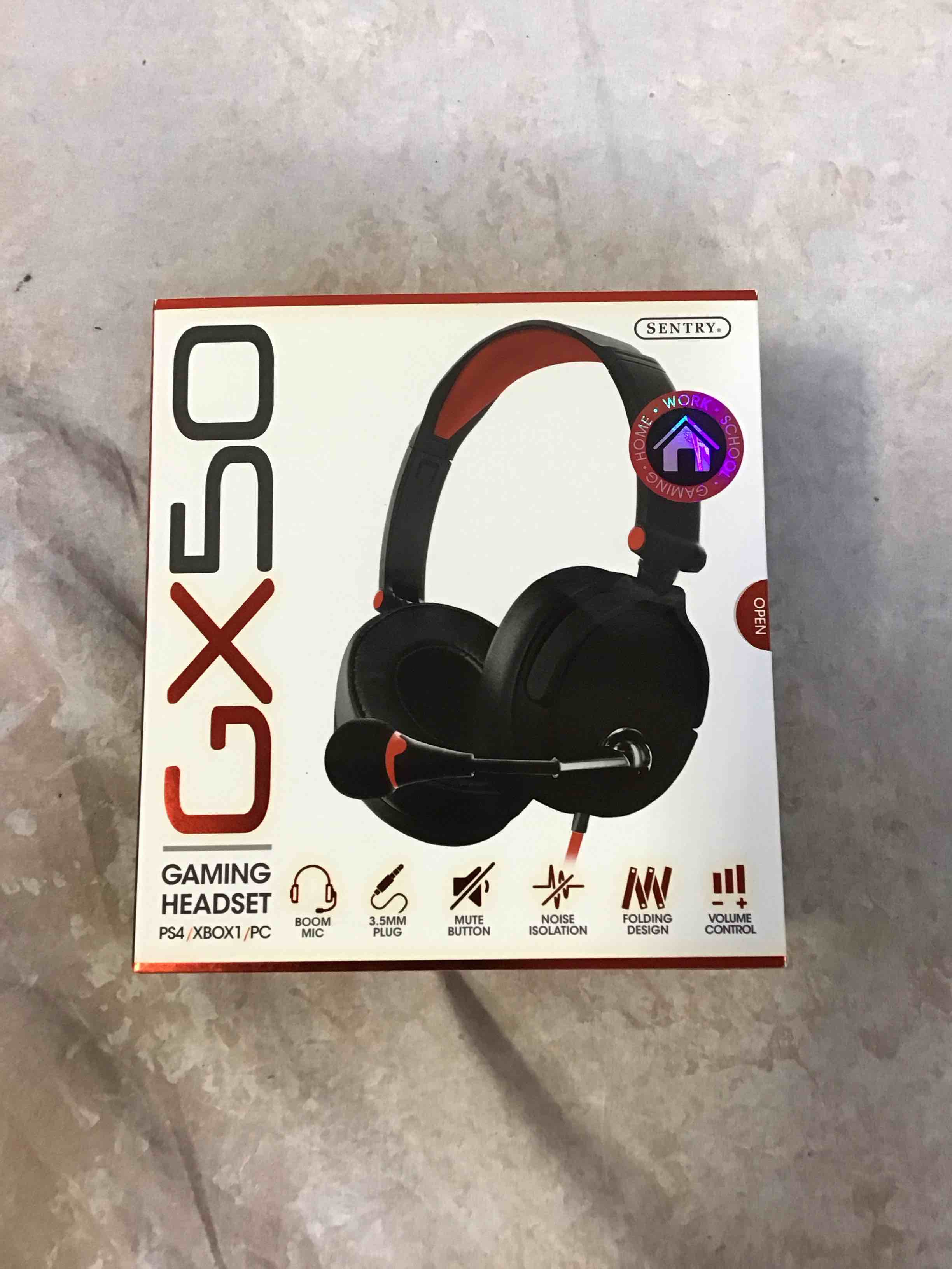 SENTRY GX50 GAMING HEADPHONES