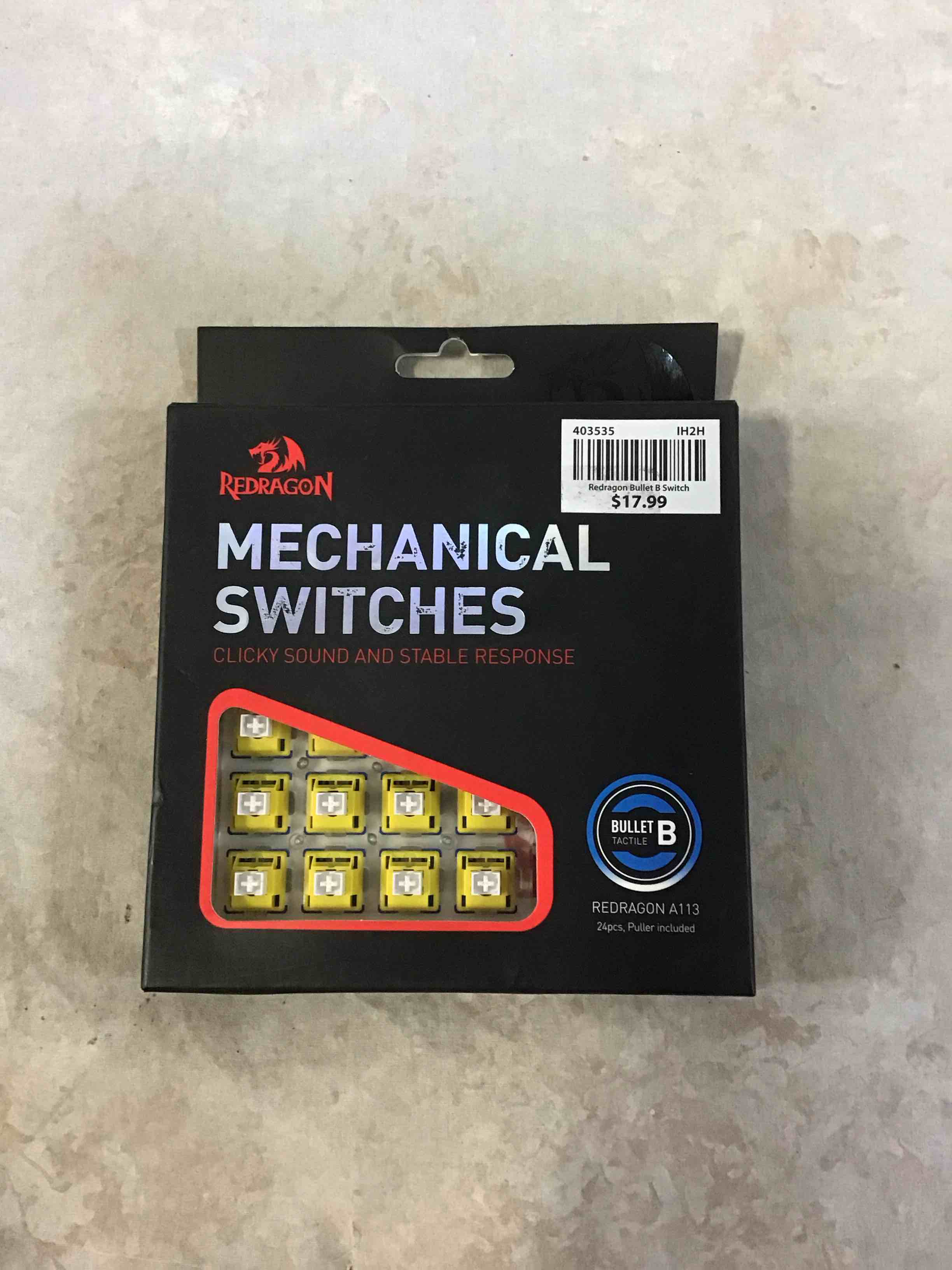 Redragon mechanical switches 