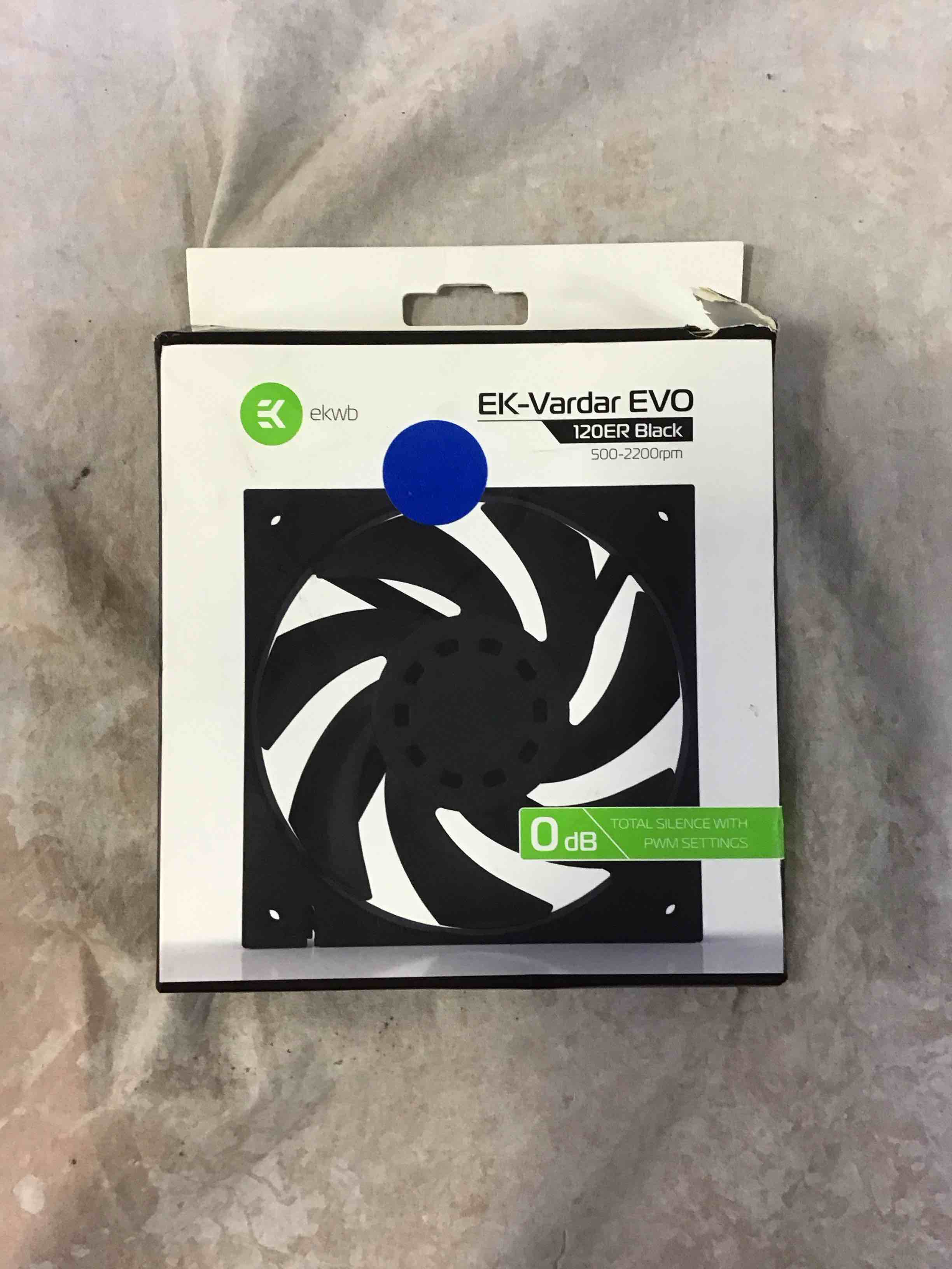 Condition photo showing Good Condition for ekwb ek-vardar evo 120er pwm 120mm fan, 2200 rpm, black