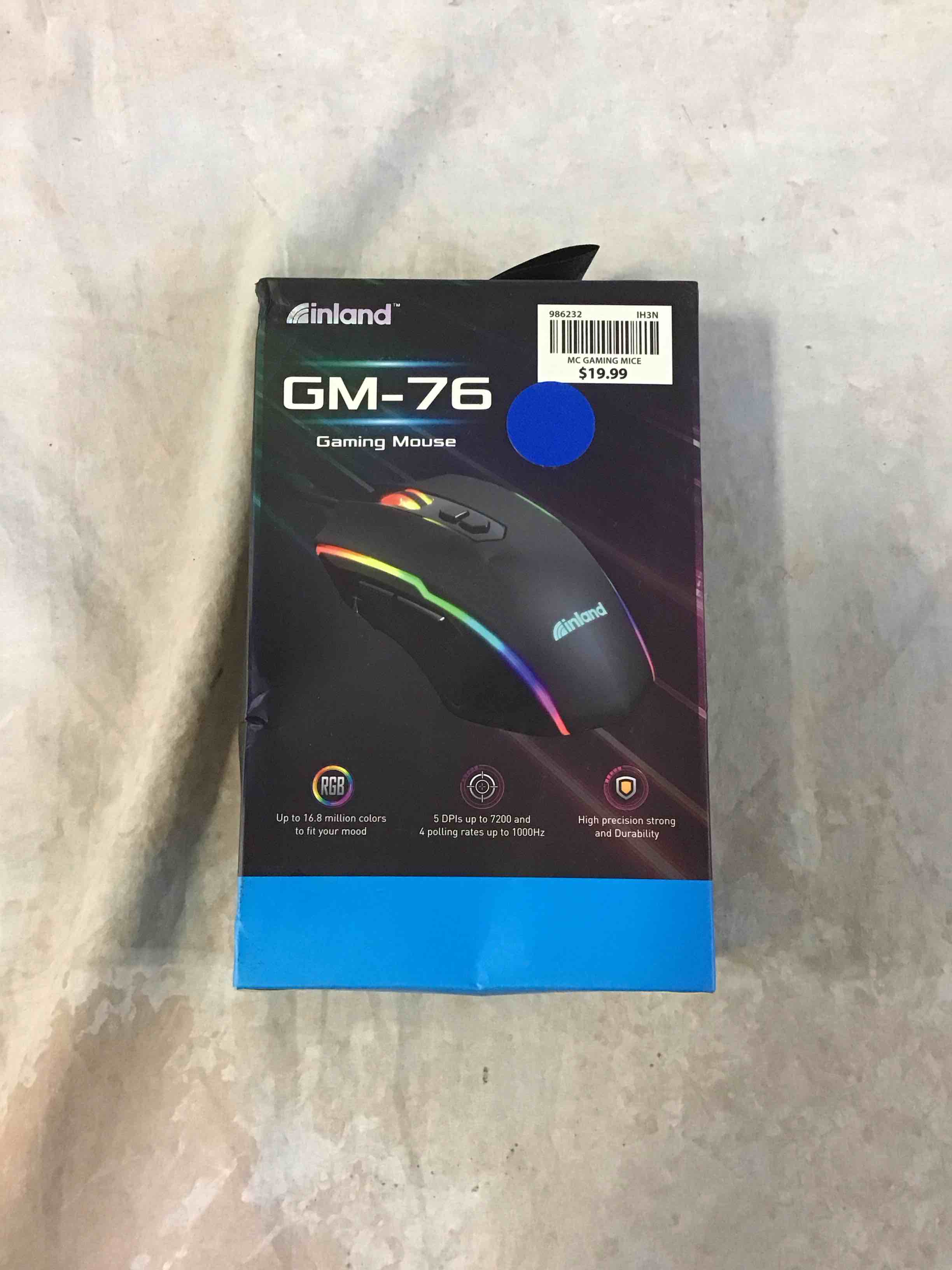 Condition photo showing Good Condition for inland gaming mouse