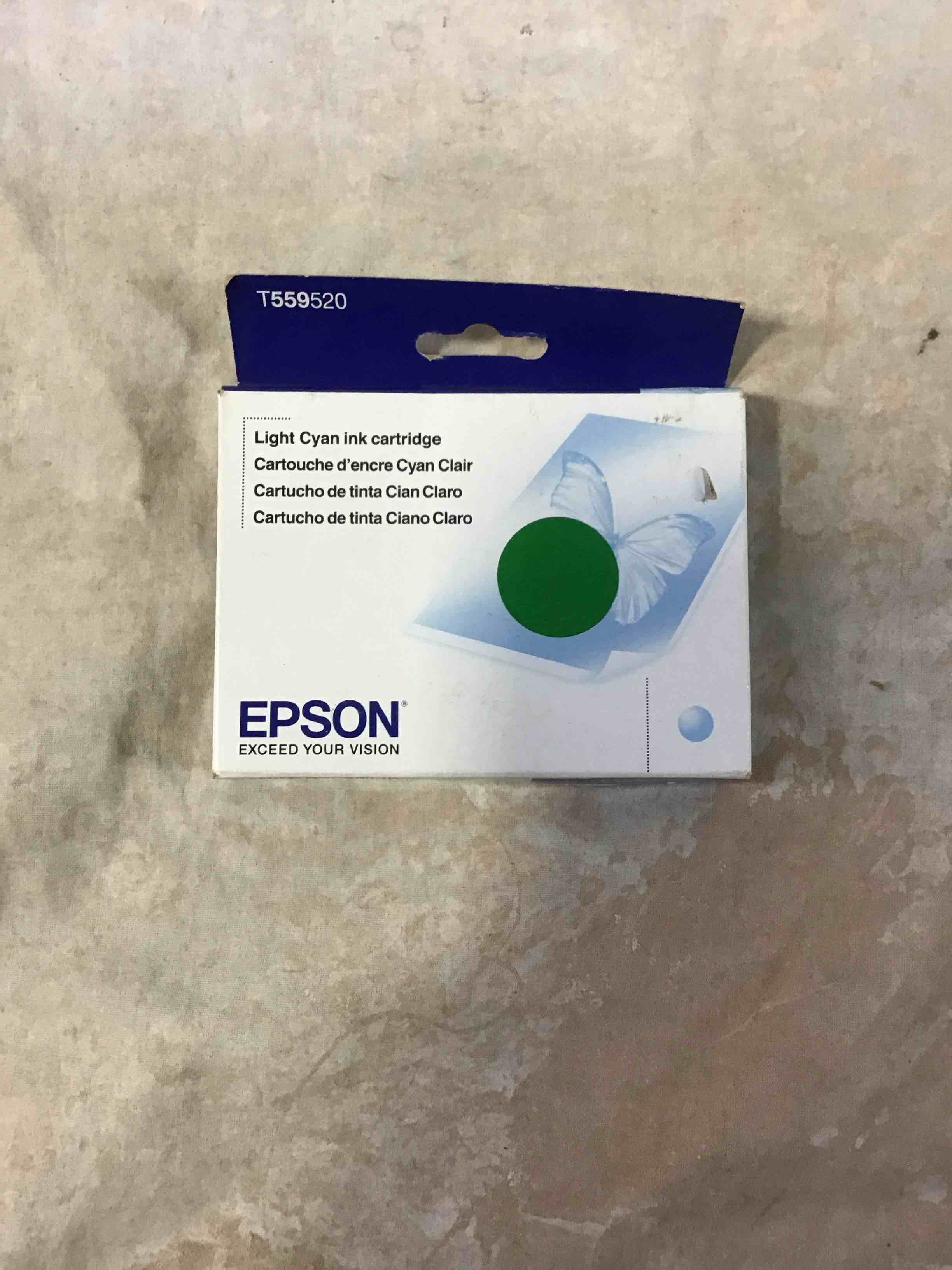 Condition photo showing New/Like New for epson t559520 ink light cyan