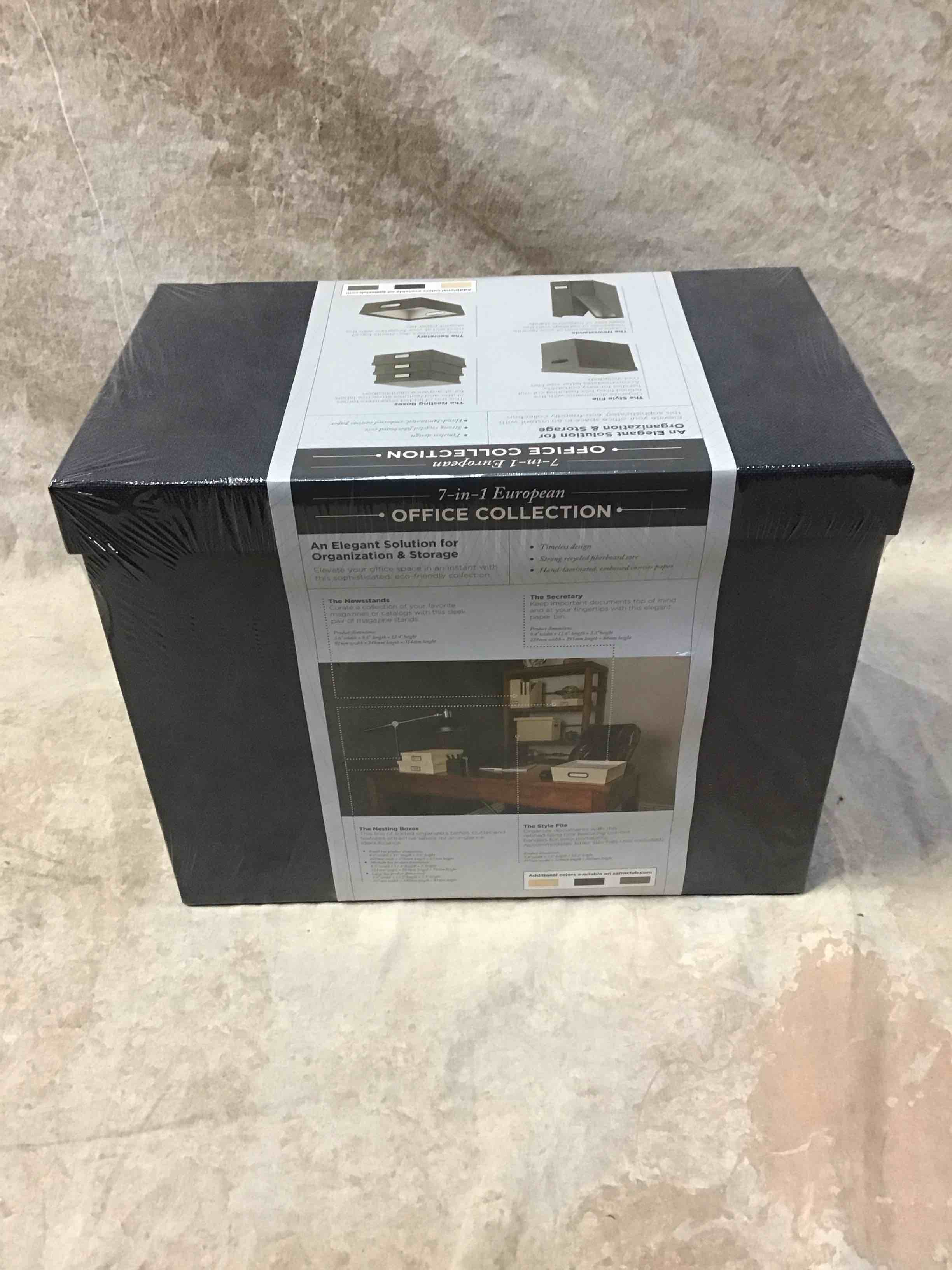 Condition photo showing New/Like New for 7 in 1 european storage office collection 