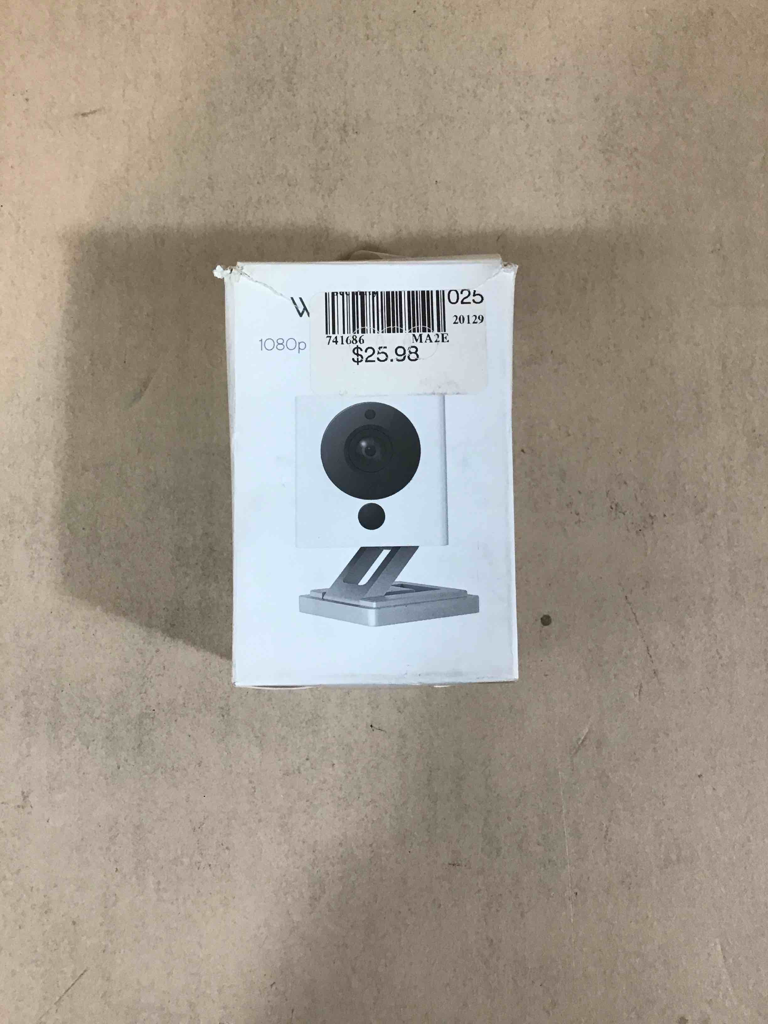 Condition photo showing Good Condition for wyze cam 1080p hd indoor wireless smart home security camera with night vision, 2-way audio, works with alexa & the google assistant, one pack, white
