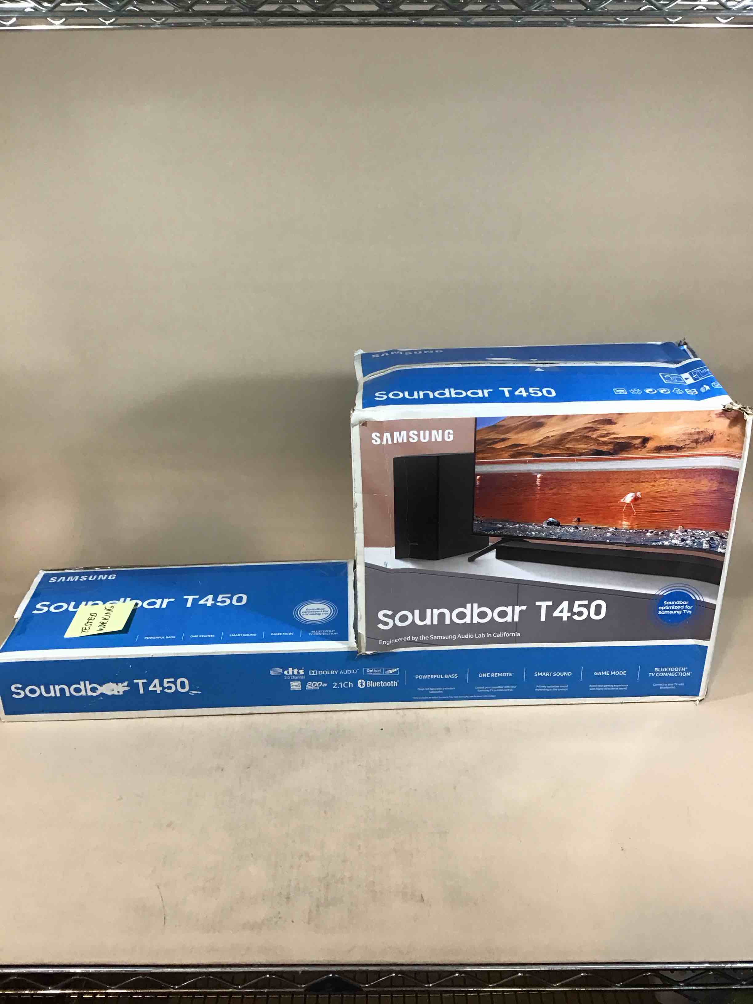 Condition photo showing Good Condition for samsung - 2.1-channel soundbar with wireless subwoofer and dolby audio (2020) - black