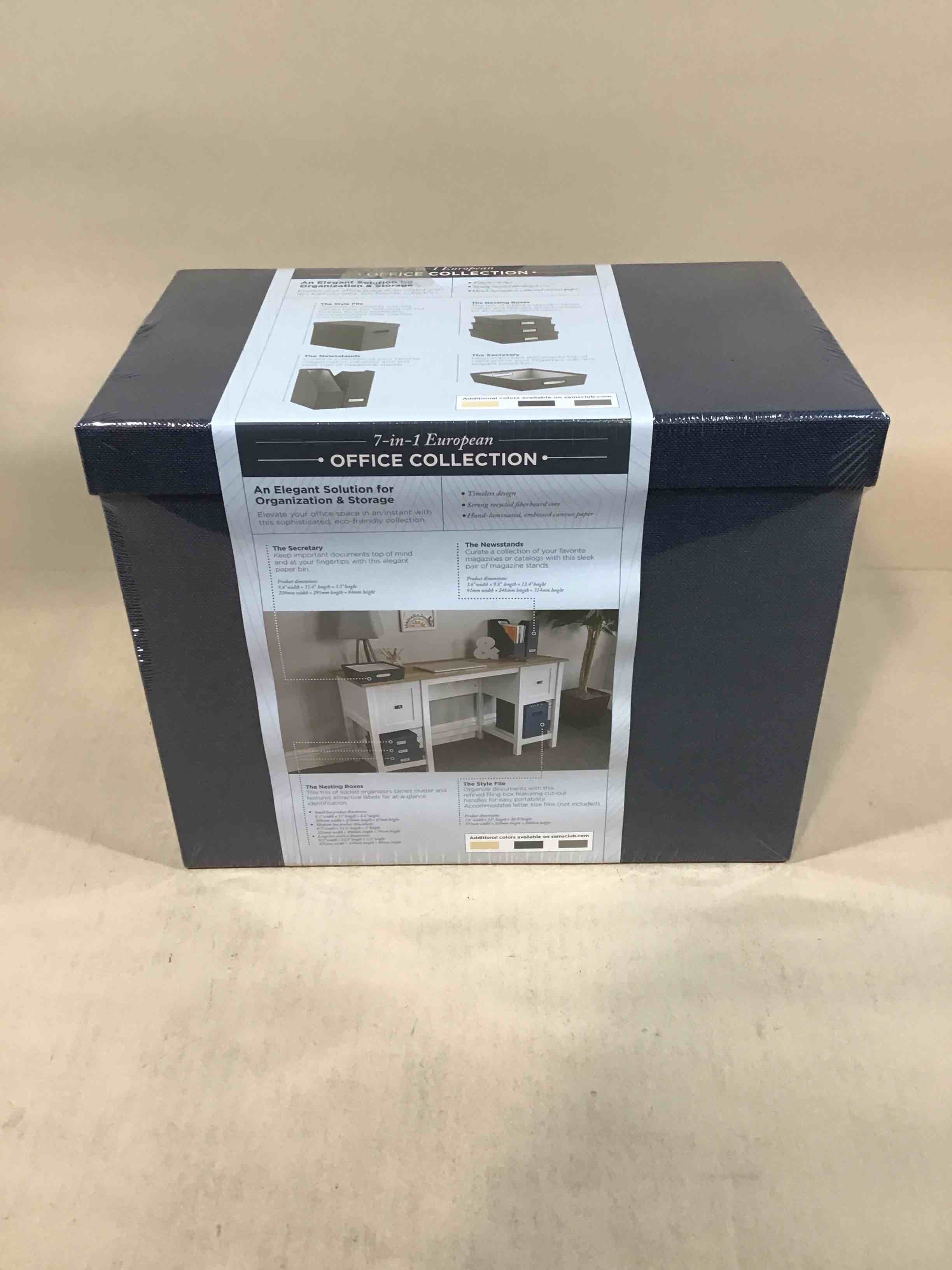 Condition photo showing New/Like New for 7 in 1 european storage office collection