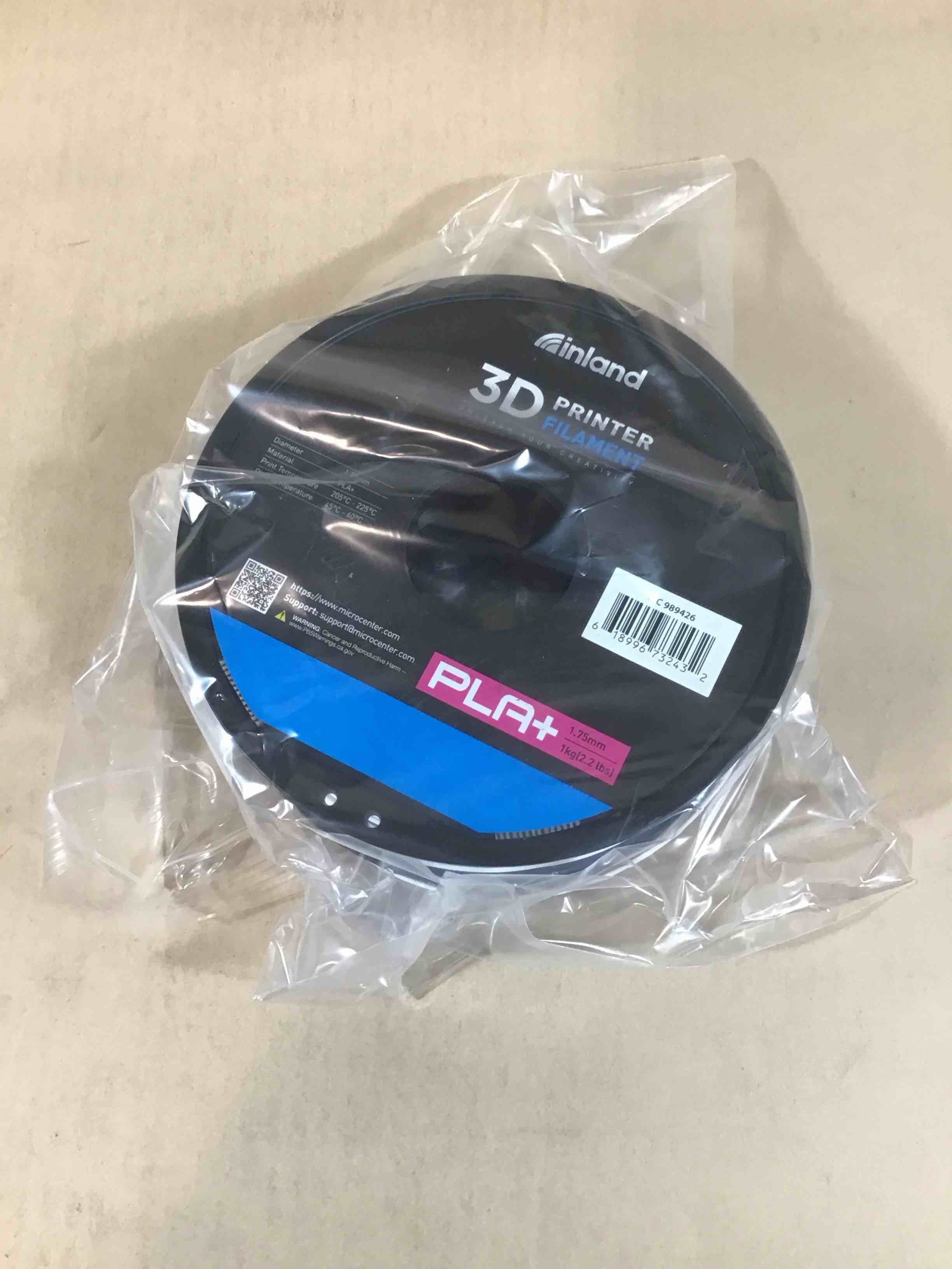 Condition photo showing Good Condition for inland 1.75mm white pla 3d printer filament - 1kg spool (2.2 lbs)