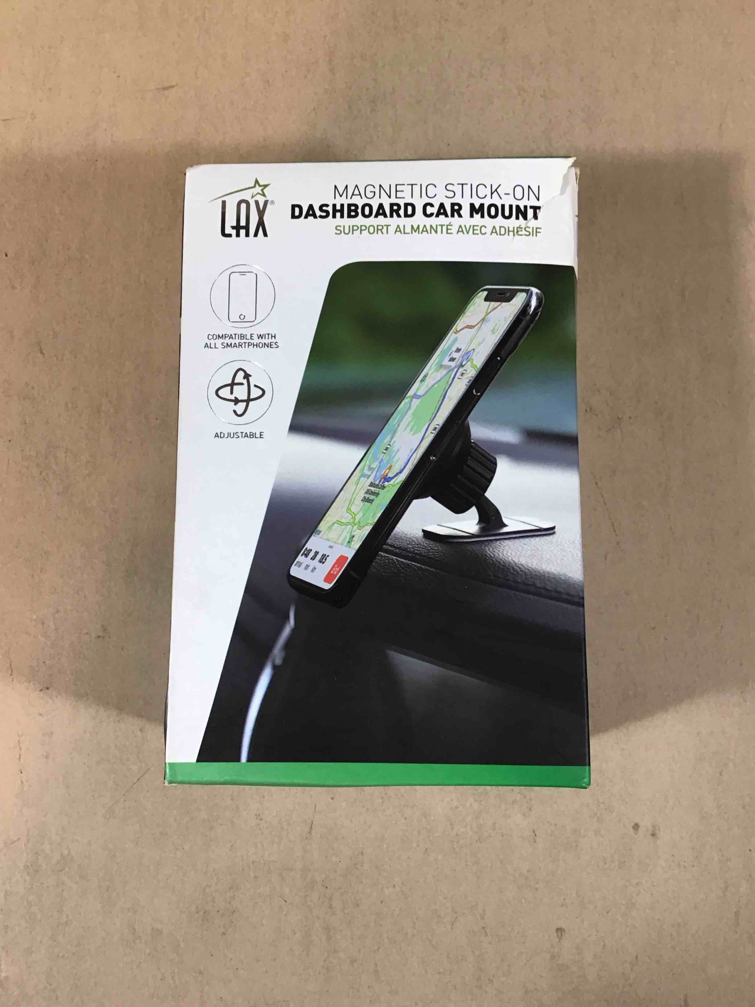 Condition photo showing Good Condition for lax magnetic dashboard stick-on car mount for smartphone