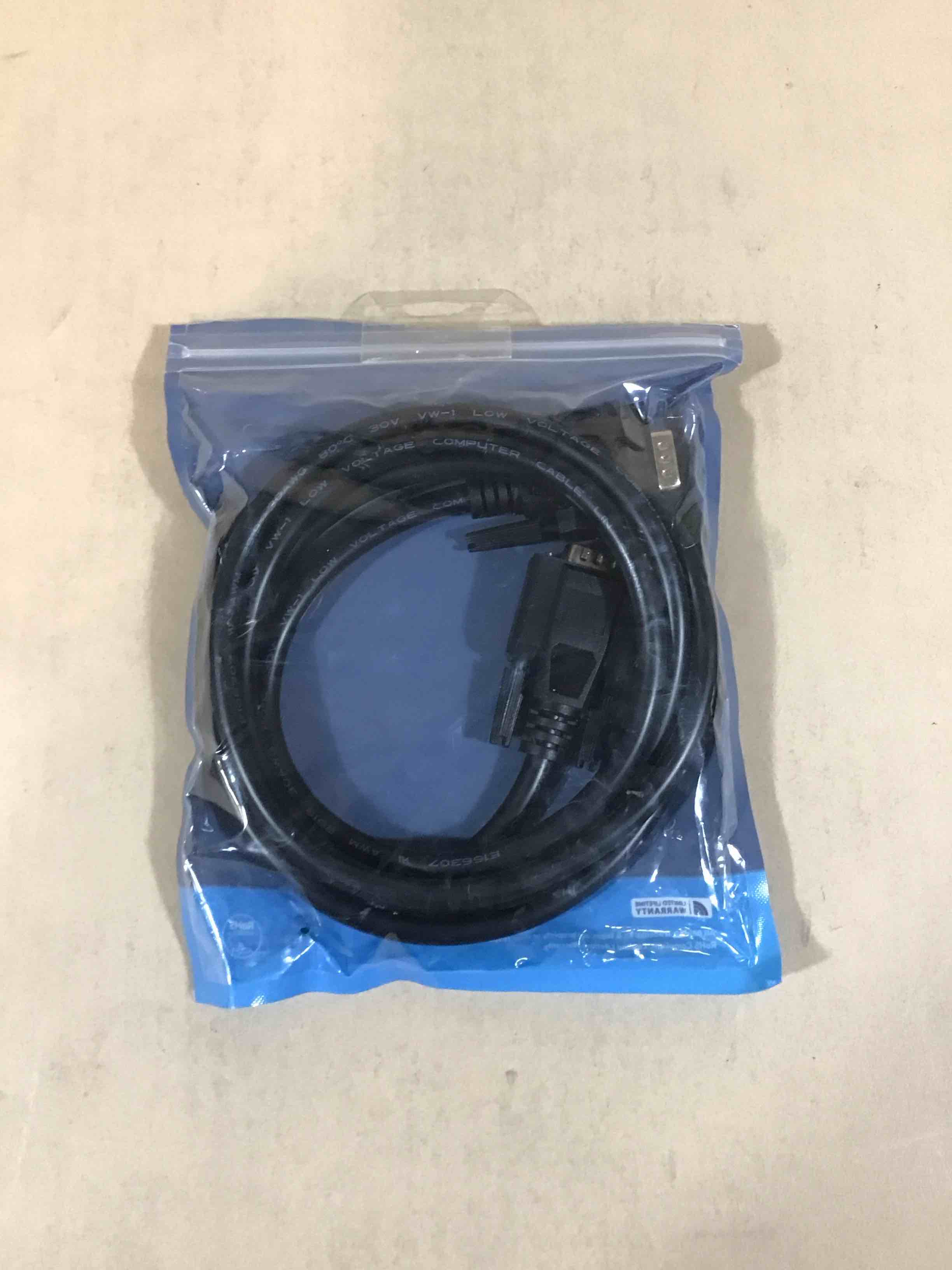 Condition photo showing Good Condition for inland vga male to vga male cable 6 ft. - black