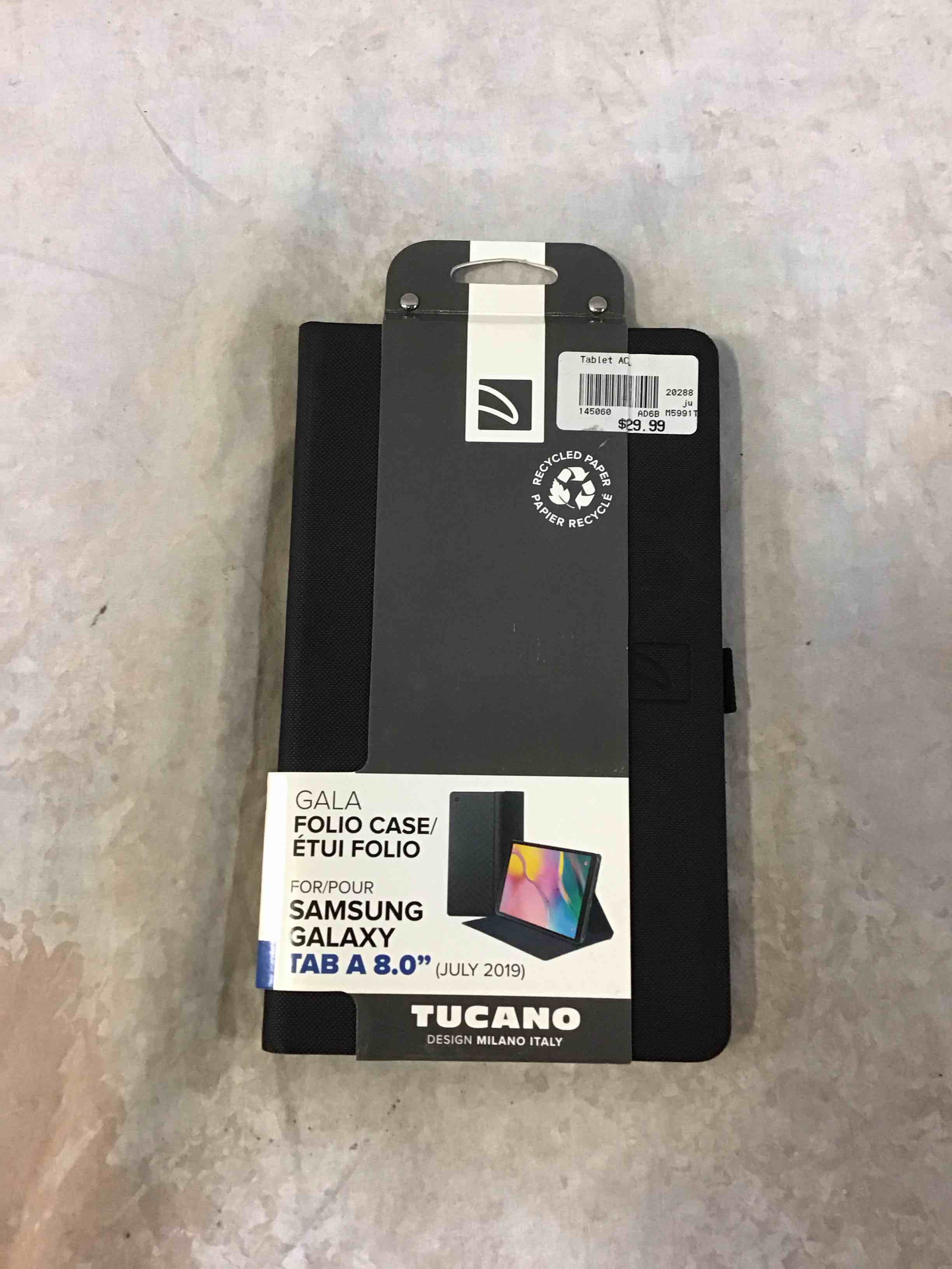 Condition photo showing Good Condition for tucano - 8" gala folio case for samsung tab a - black