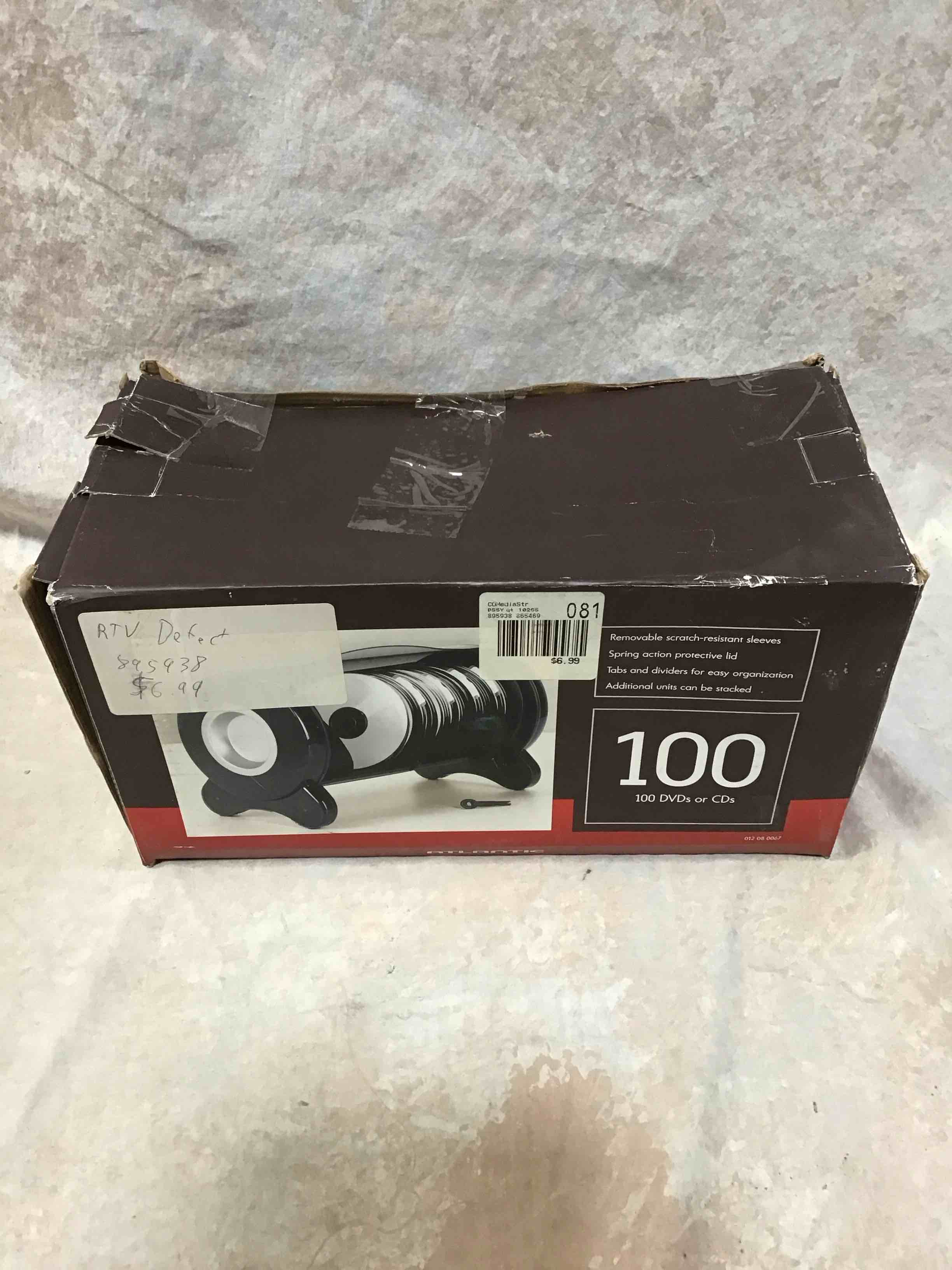 Condition photo showing Good Condition for 100 dvd \ disc holder